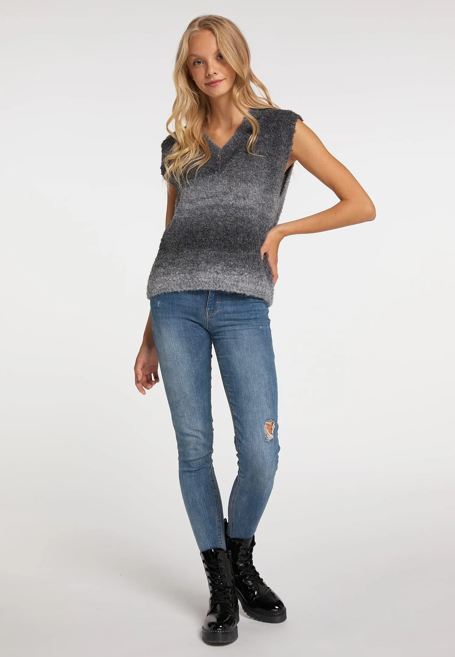 UCY Sweter z dzianiny Kobiety Sweter Z Dzianiny
