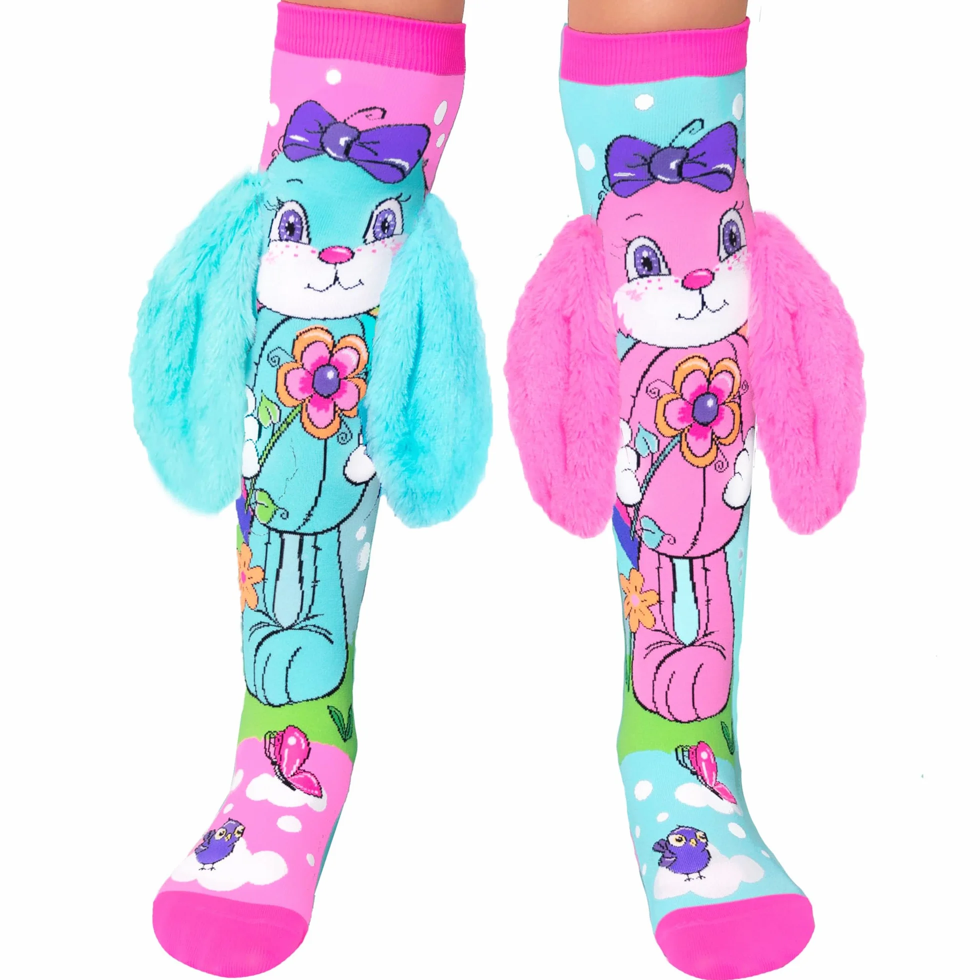 Madmia Dziewczęce skarpety Hunny Bunny, para skarpetek, kolorowe, 6-99, kolorowy, 6-99