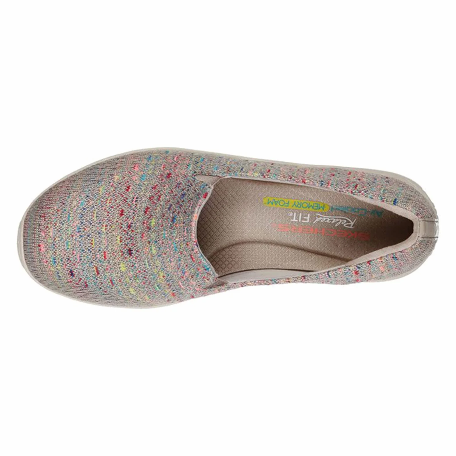 Skechers Kobiety Reggae Fest - Wicker - Engineered Knit Twin Gore Slip On (Willows) Mokasyn
