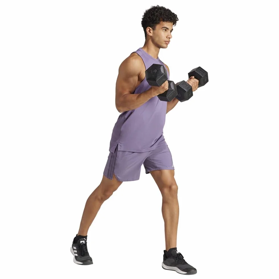 adidas Hiit Workout 3-stripes Shorts - Nieformalne szorty Mężczyźni