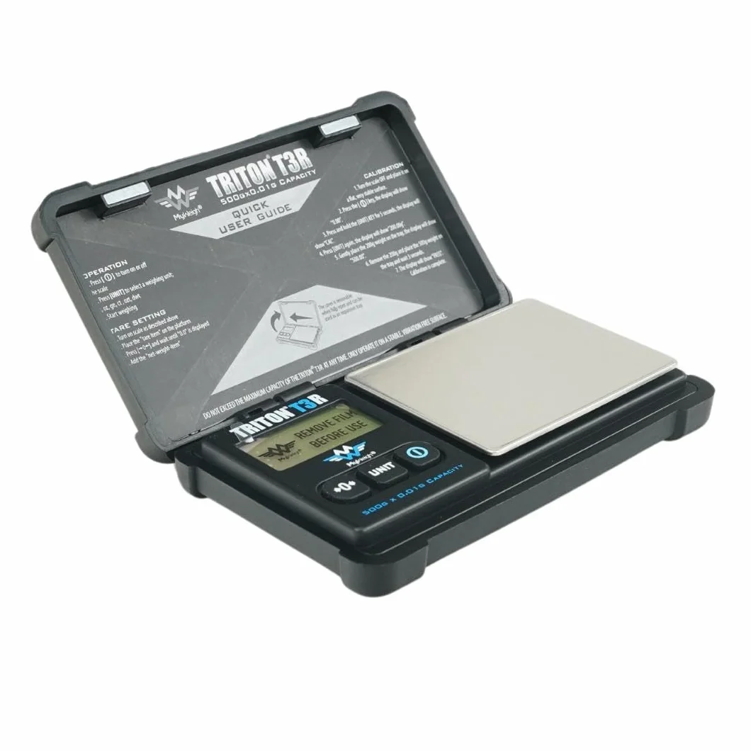 Bateria My Weigh Triton T3r Pr?cision 500 g x 0,01 g waga kieszonkowa