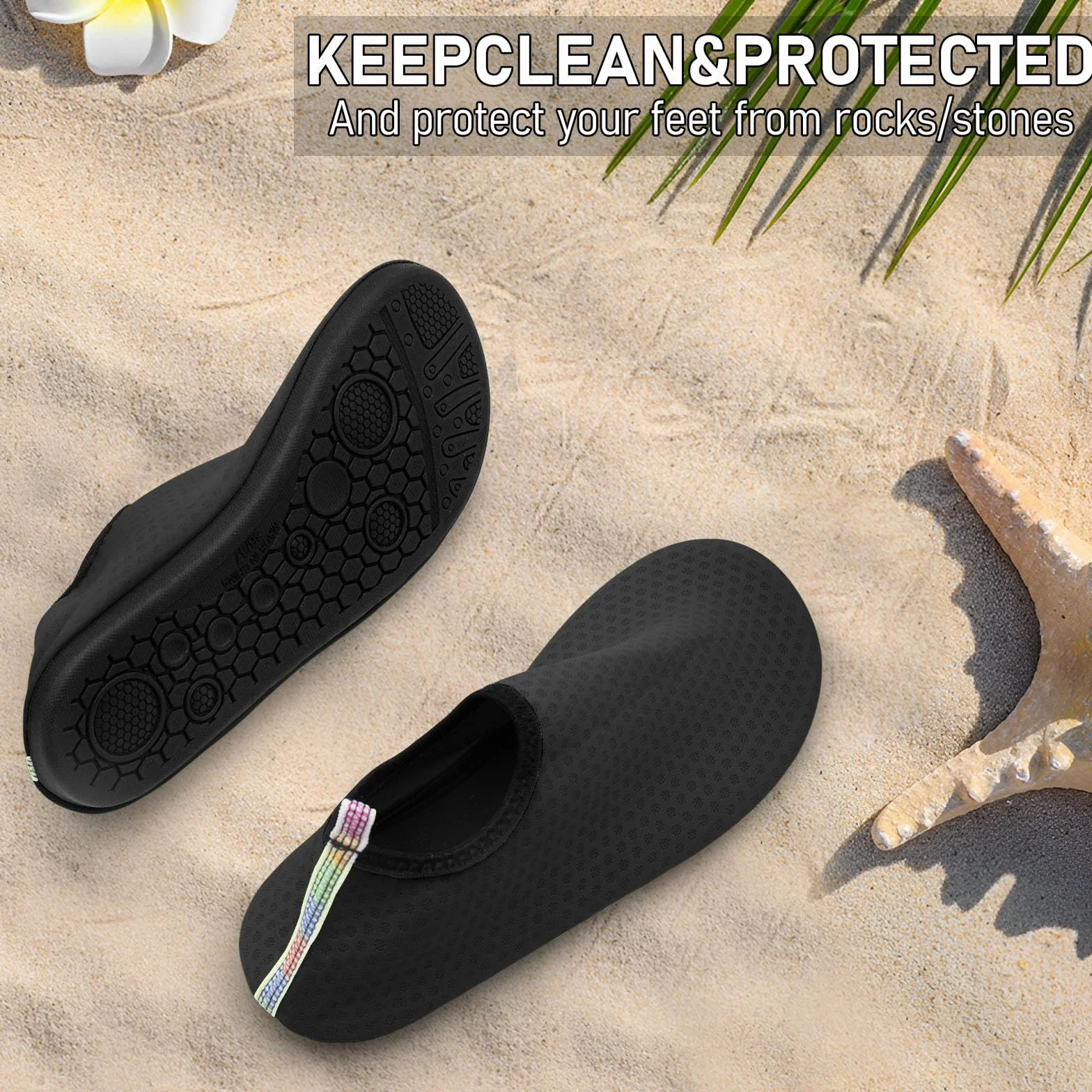 Buty do wody uniseks, antypoślizgowe, do wody, na plażę, basen, do jogi, surfingu, lekkie, oddychające i szybkoschnące