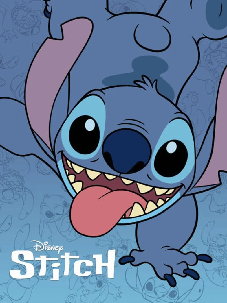 Disney Naszyjnik Stitch Ohana, Rozmiar uniwersalny, Srebro