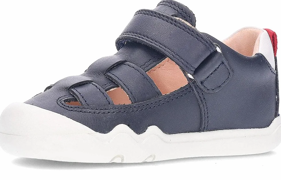 Geox Niemowlęta - chłopcy B Steppieup Boy AAdidasy