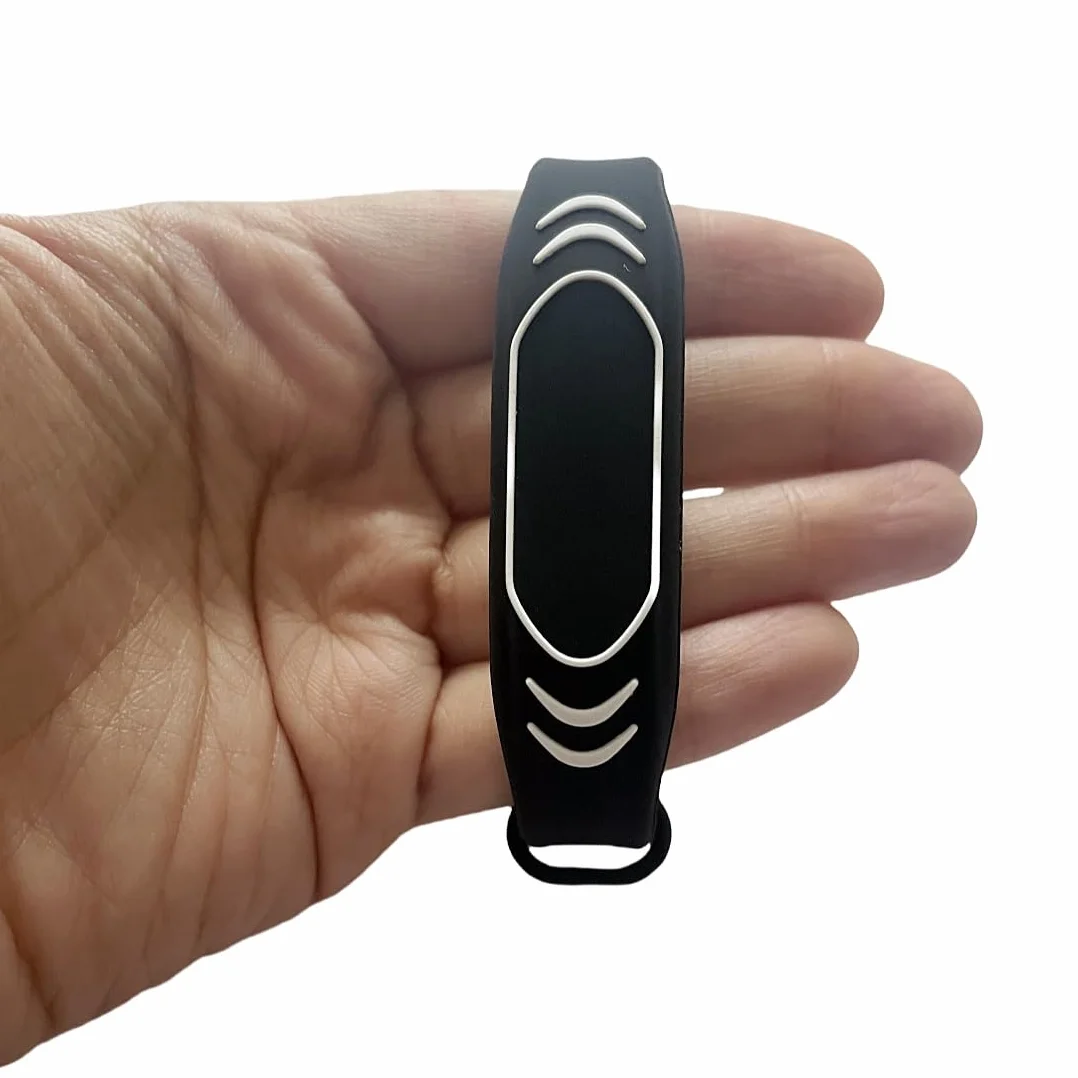 UID Changeable RFID 13,56 mHz IC opaska na nadgarstek etykiety blokowe 0 sektora możliwość zapisywania (2 sztuki)