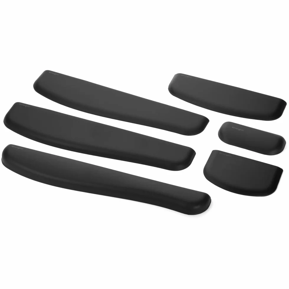 Kensington, Podkładka pod Nadgarstki ErgoSoft do Płaskiej, Kompaktowej Klawiatury, Czarna, Profesjonalny Design i Funkcjonalność, do MacBook, iMac, MS Surface i Komputerów PC (K52801EU)