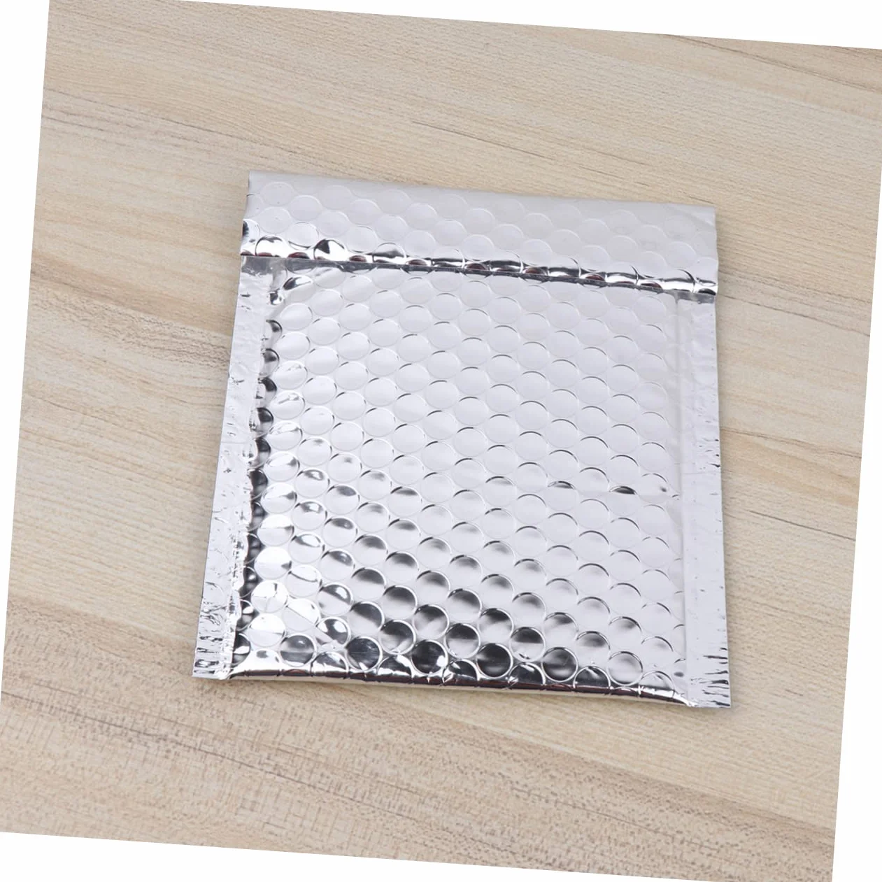 STOBOK 28kawałki Sztuk Wodoodpornych Torbików Bąbelkowych z Aluminium Srebrna Pakowna Torba Do Logistyki i Ekspresu Ochrona Przed Wstrząsami