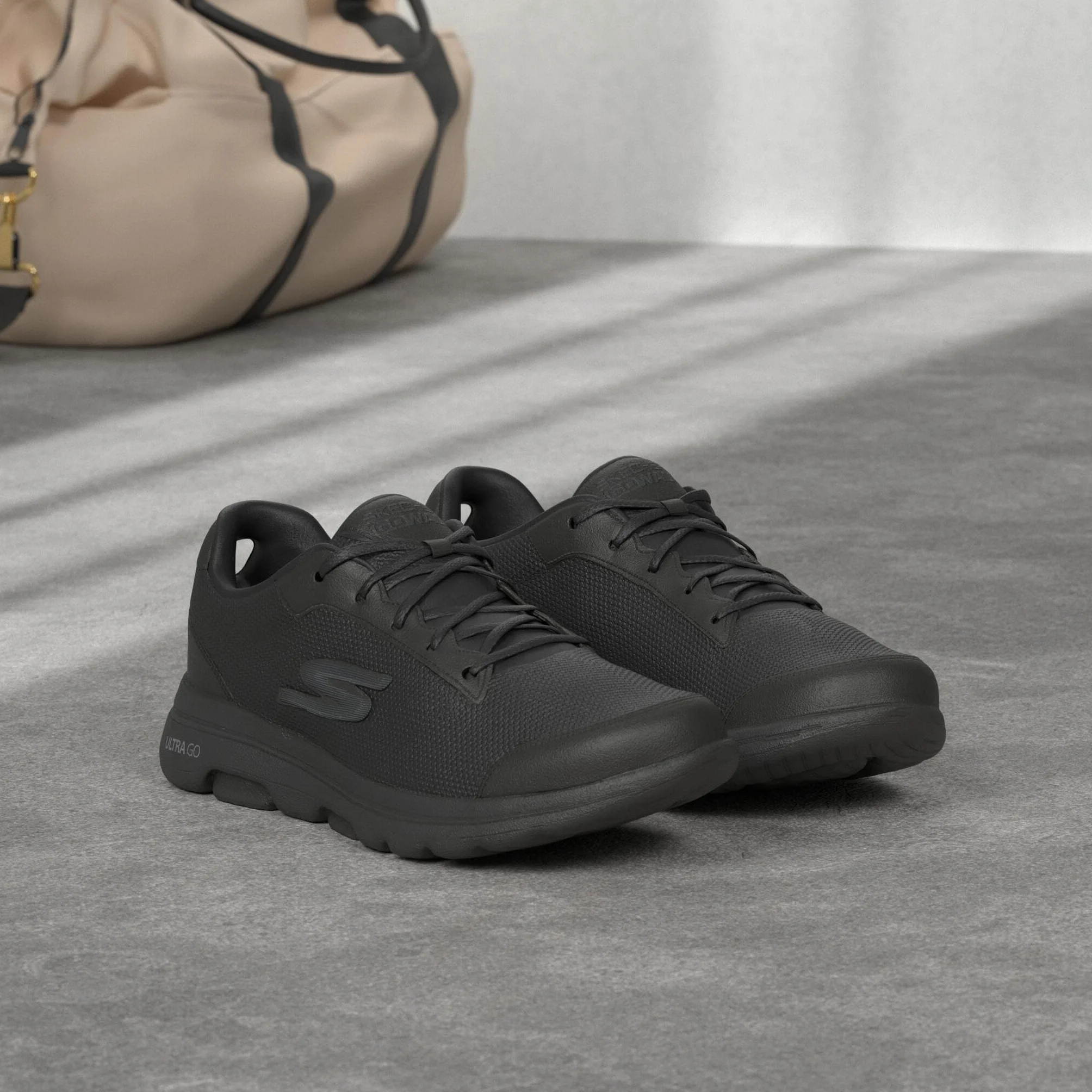 Skechers Mężczyźni Gowalk 5 Sneakersy – Sportowe Buty Do Treningu/Chodzenia Z Pianką Chłodzoną PowietrzemAdidasy