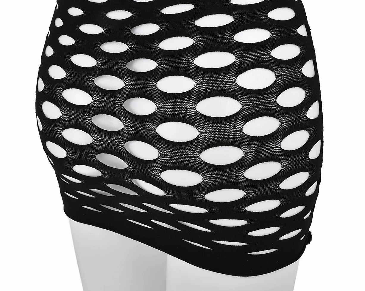 ds. distinctive style Fishnet damska bielizna nocna, bez ramiączek, rozmiar uniwersalny, dla kobiet