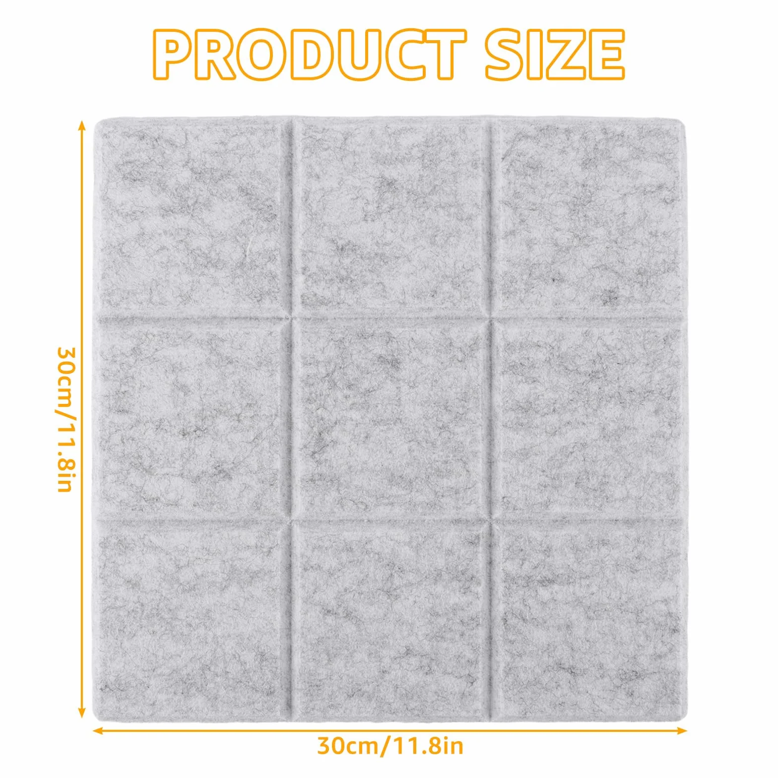 12 sztuk filcowych notatek, 30 x 30 cm, korkowa dekoracja ścienna, tablica ogłoszeniowa do biura, kuchni