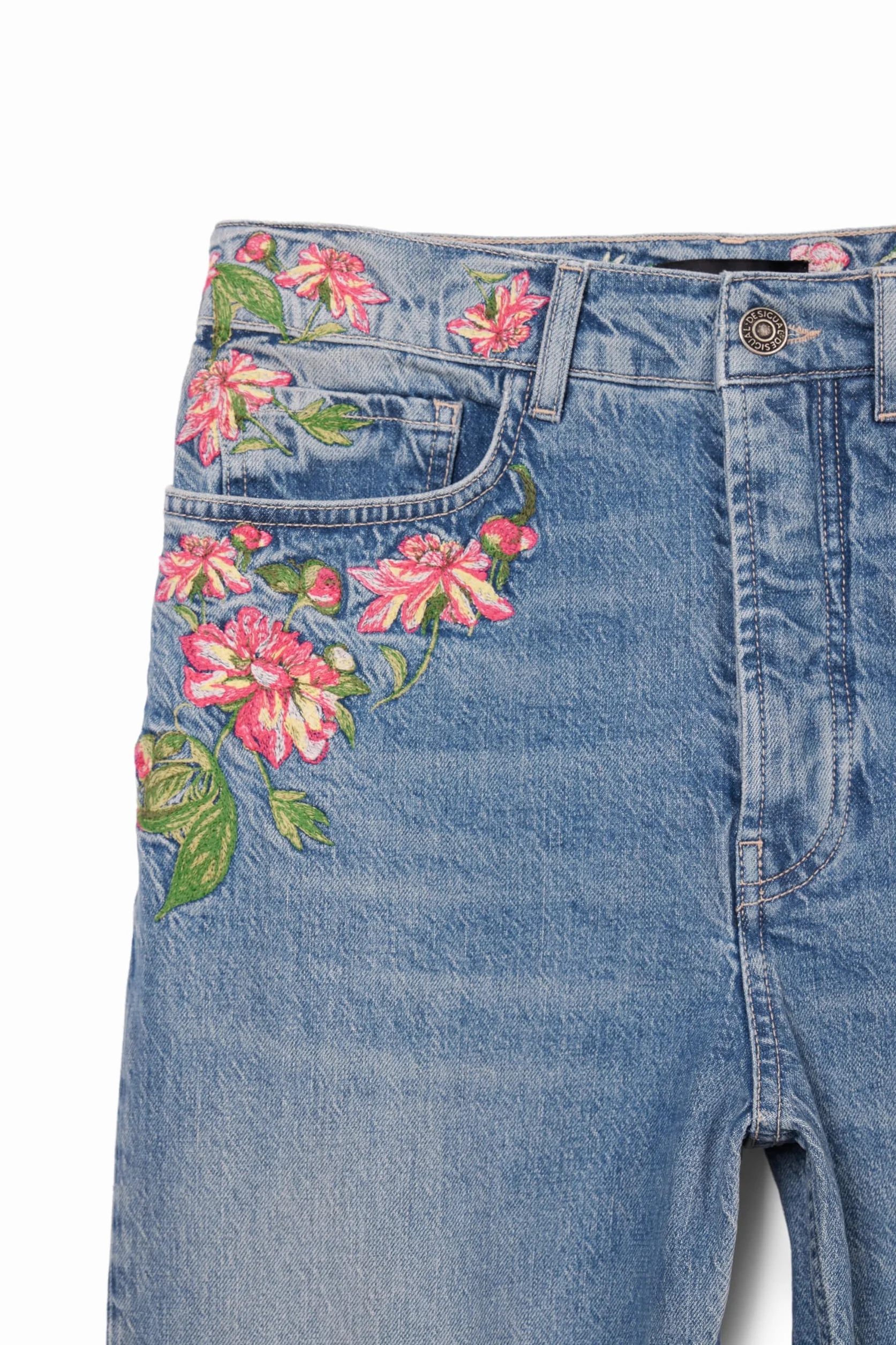 Desigual Damskie Spodnie Jeansowe - Dżins Kobiety