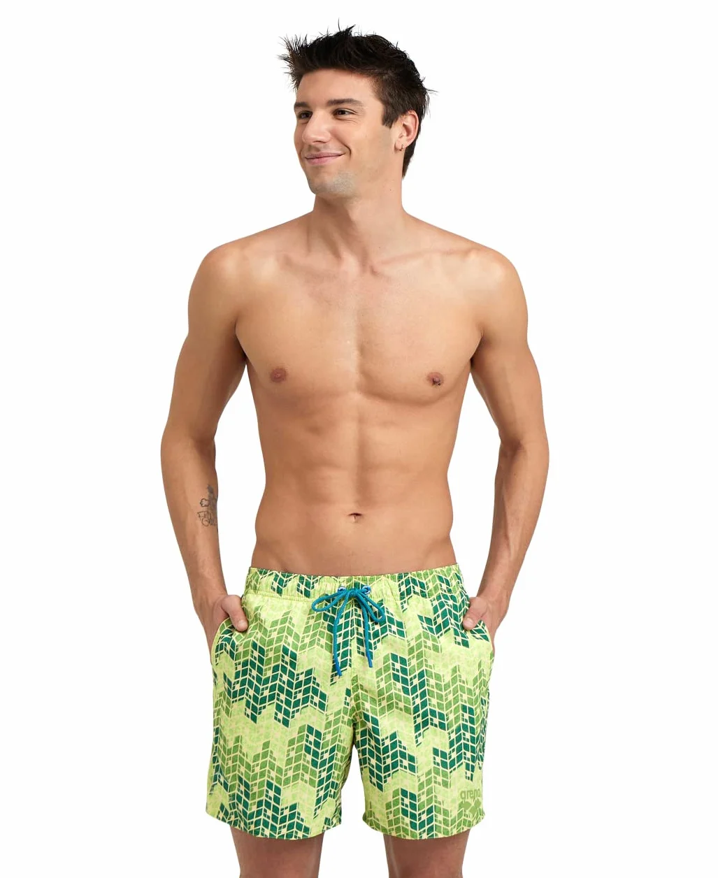 ARENA kąpielówki Mężczyźni Men's Beach Boxer Allover