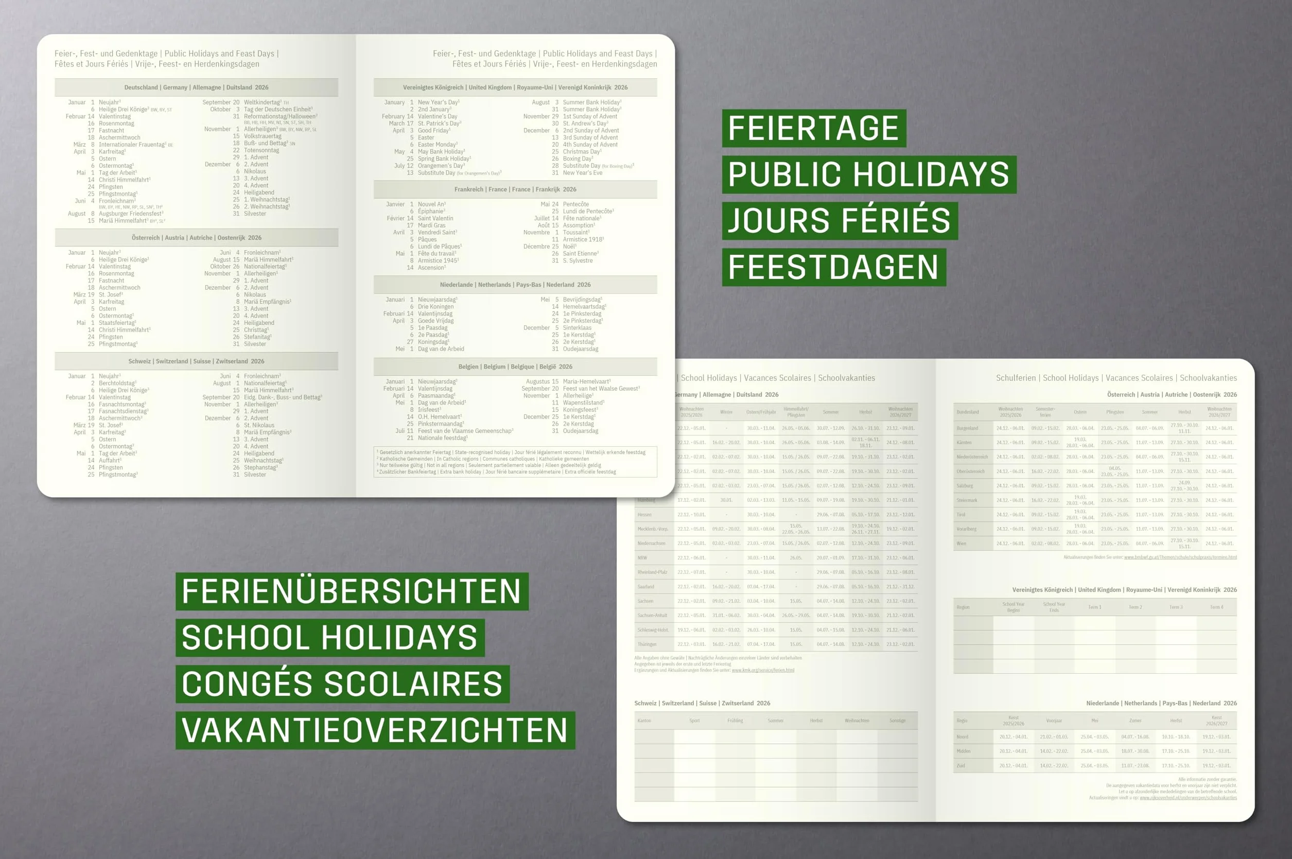 SIGEL C2667 Wochenkalender Conceptum 2026, ca. A6, , dunkelgrau: Agenda Conceptum, Classic, Hardcover