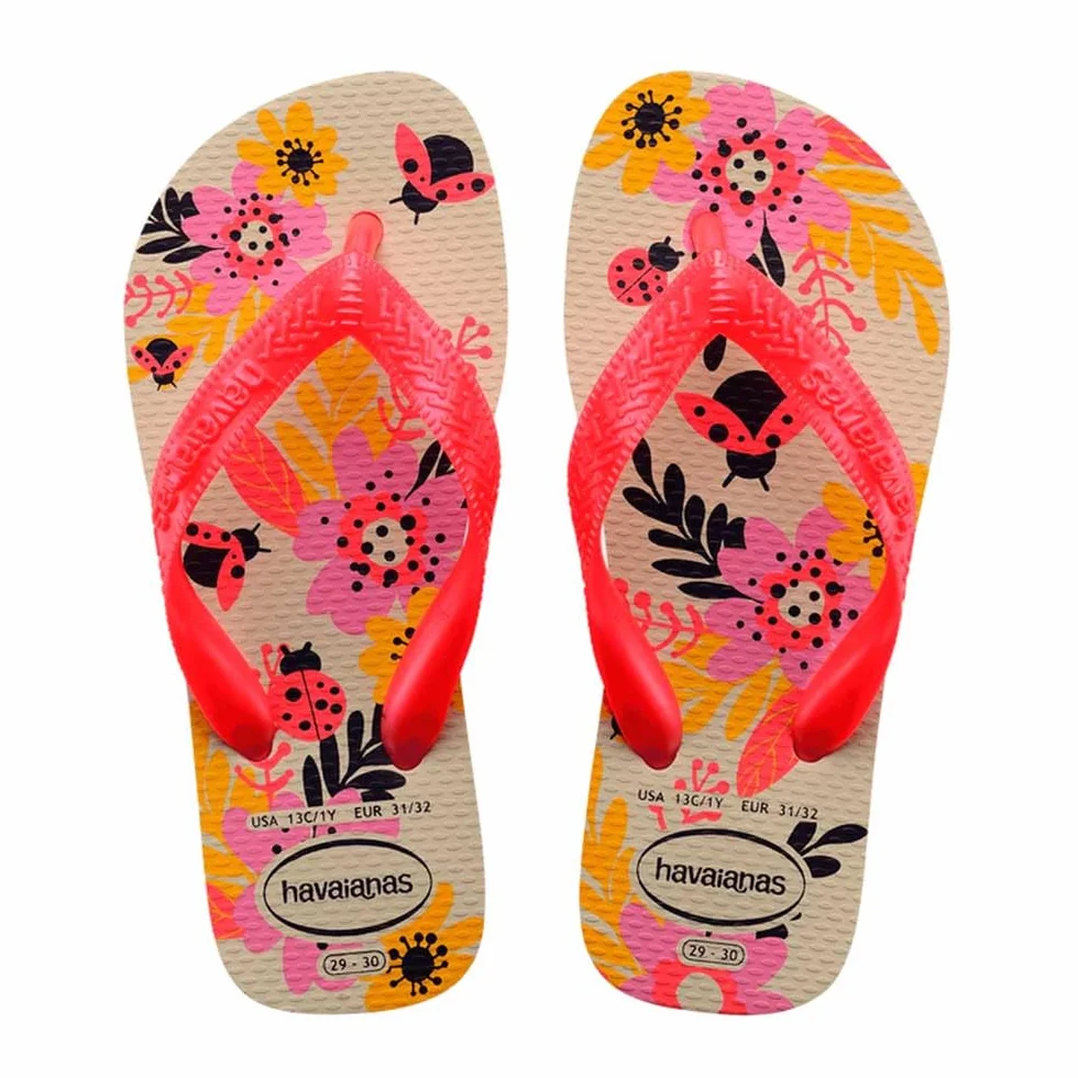 Havaianas KIDS FLORES - japonki. dziewczynki.