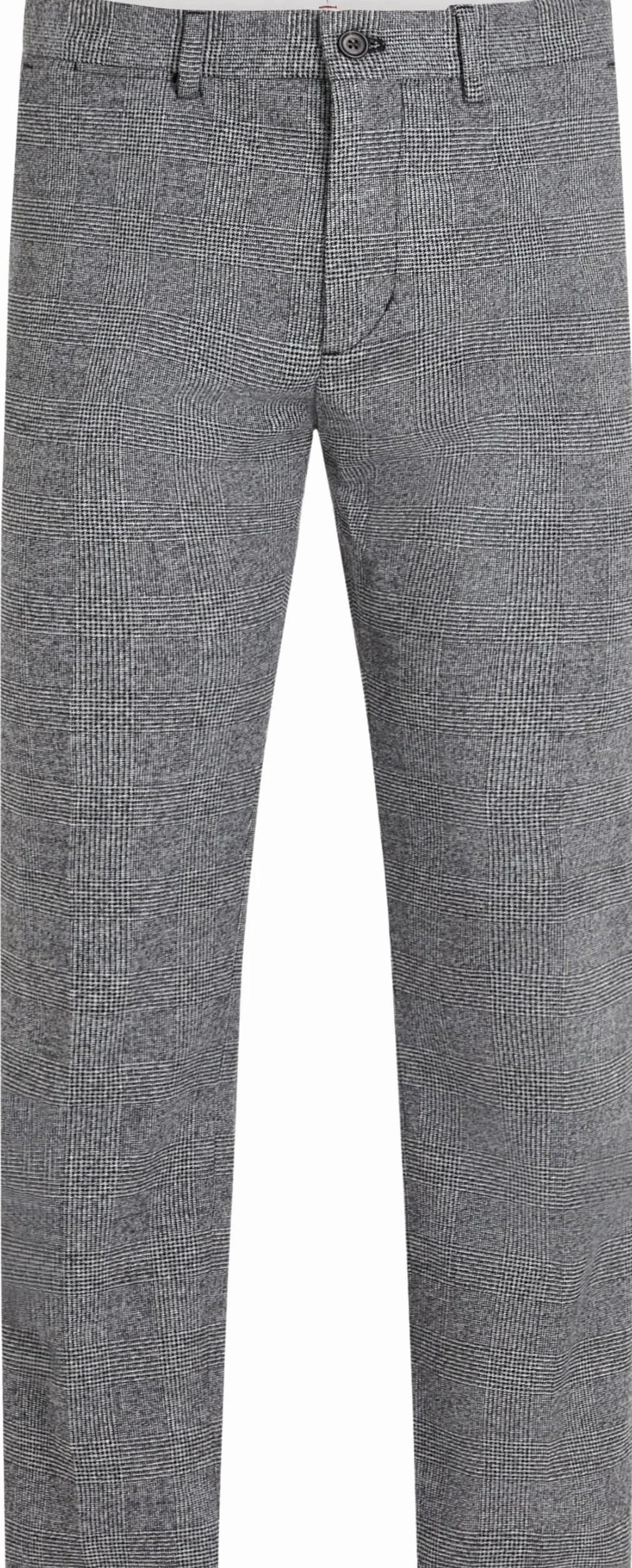 Tommy Hilfiger Dc Denton Brushed Check Mw0mw36700 - Odzież — spodnie Mężczyźni