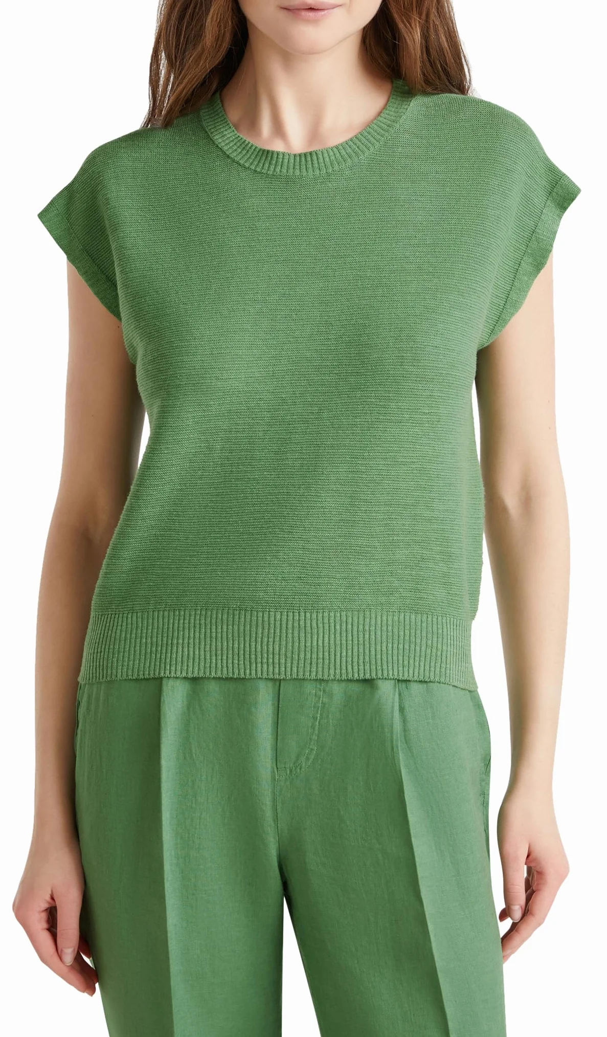 United Colors of Benetton Kamizelko sweter Kobiety Maglia G/C S/M 105gd109z