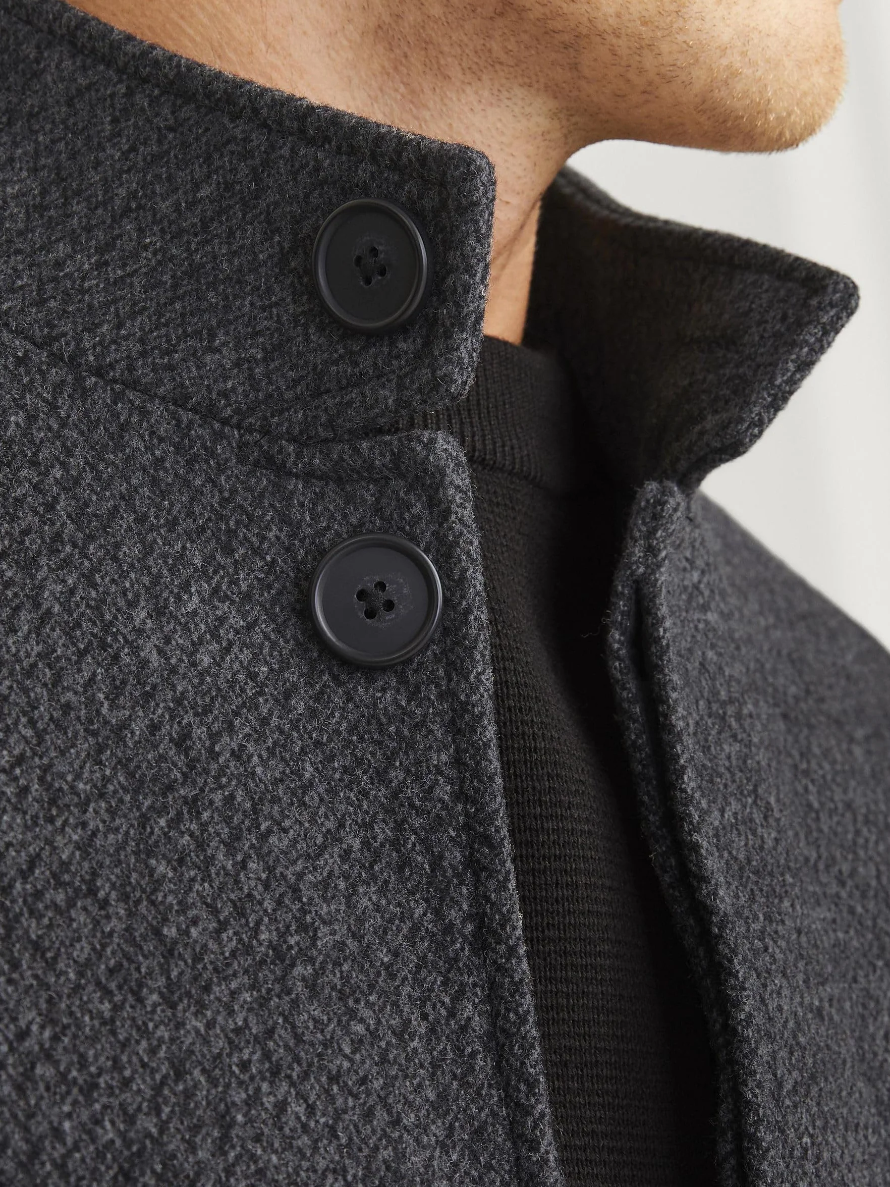 JACK & JONES Płaszcz Mężczyźni Jprblawilson Wool Coat Sn
