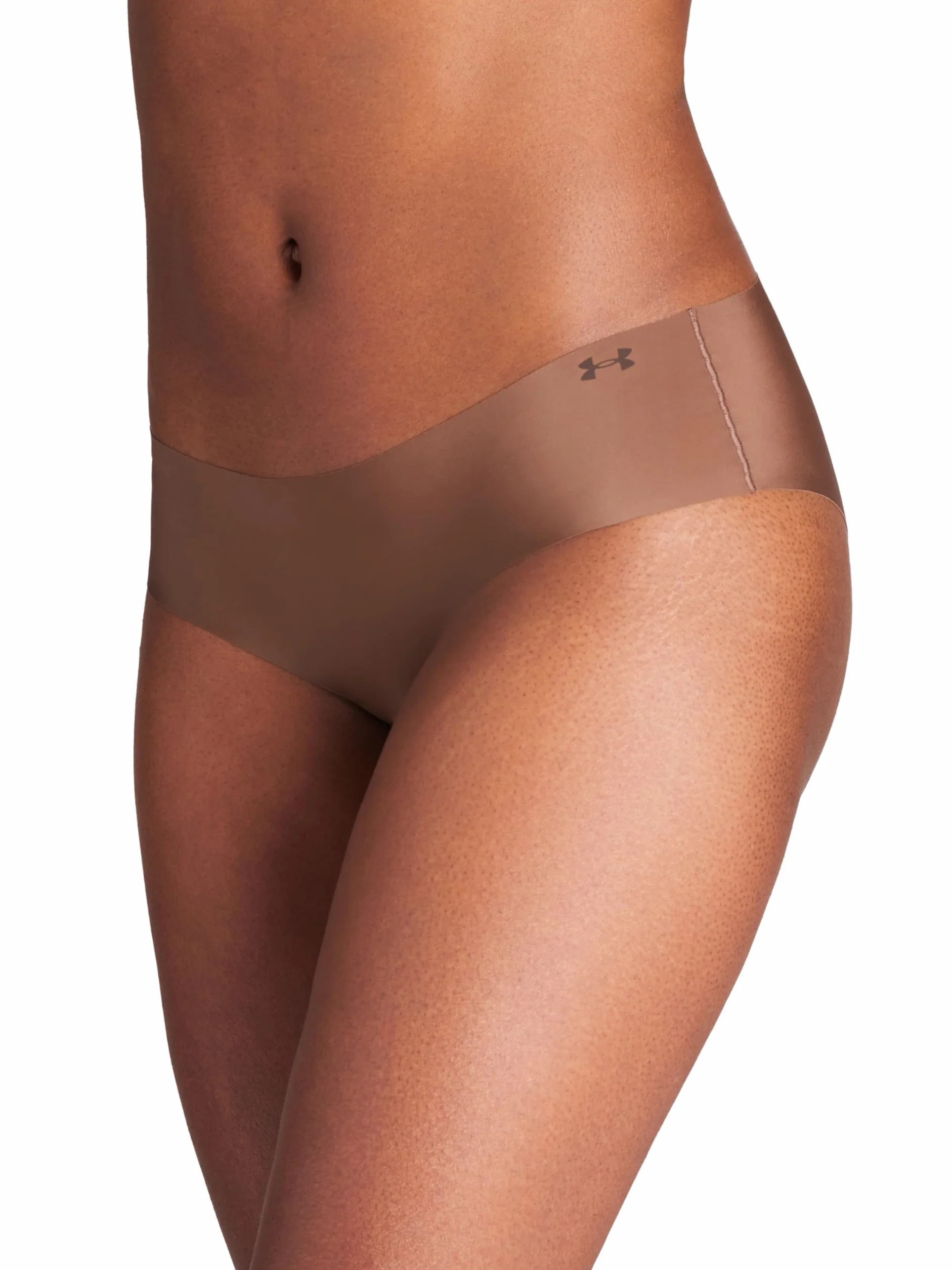 Under Armour Bielizna damska Pure Stretch niewidoczne hipsterskie spodnie, 3 sztuki solidnych majtek, Hue 625, S, Hue 625, S