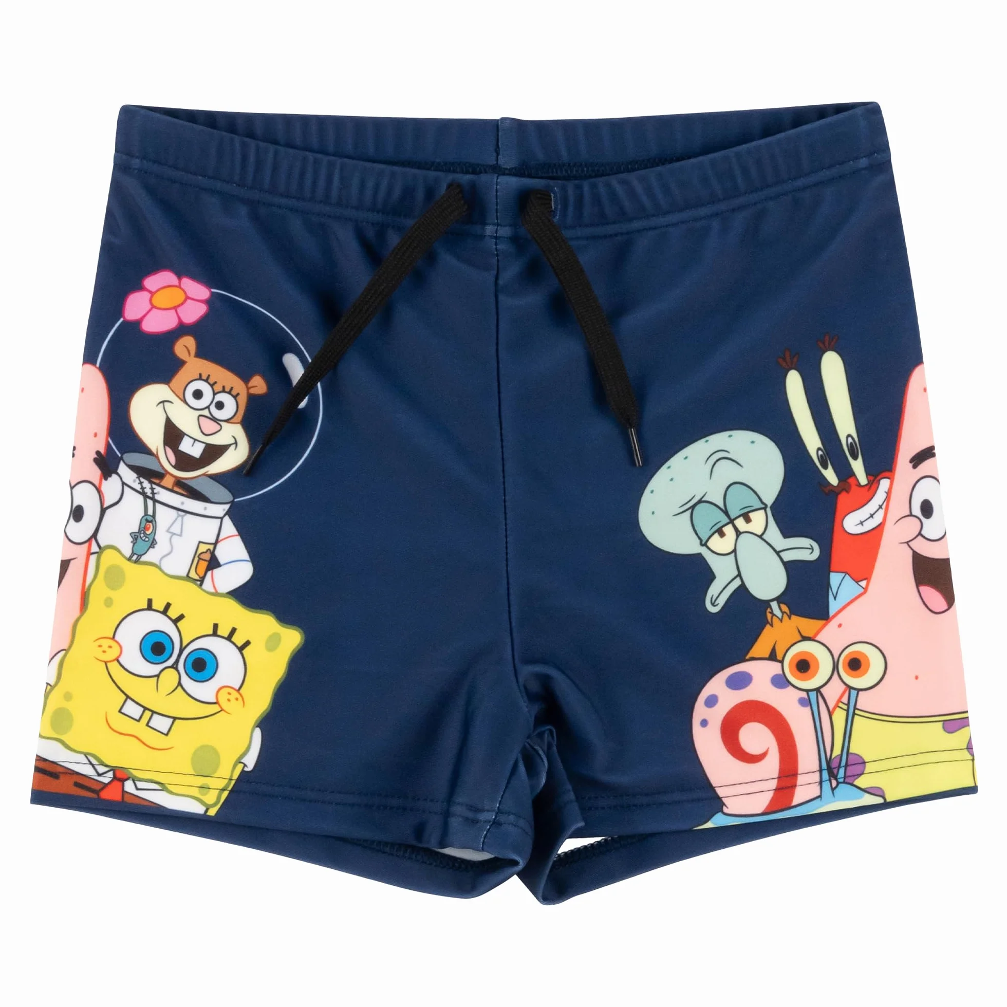 United Labels Spongebob kąpielówki dla chłopców, niebieskie, szorty kąpielowe dla dzieci, spodenki kąpielowe