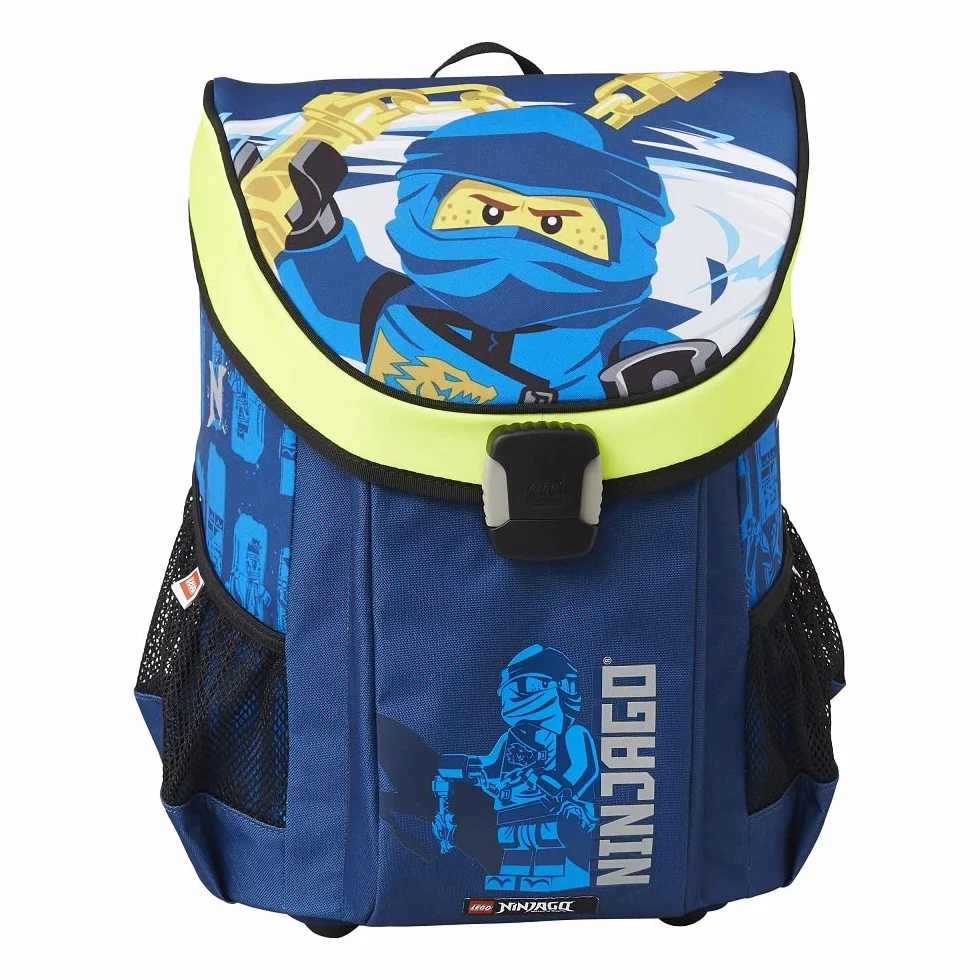 Familando Ninjago Tornister szkolny dla chłopców i dziewczynek · Lego Easy · 790 g · Tornister szkolny 1. klasa w zestawie, niebieski