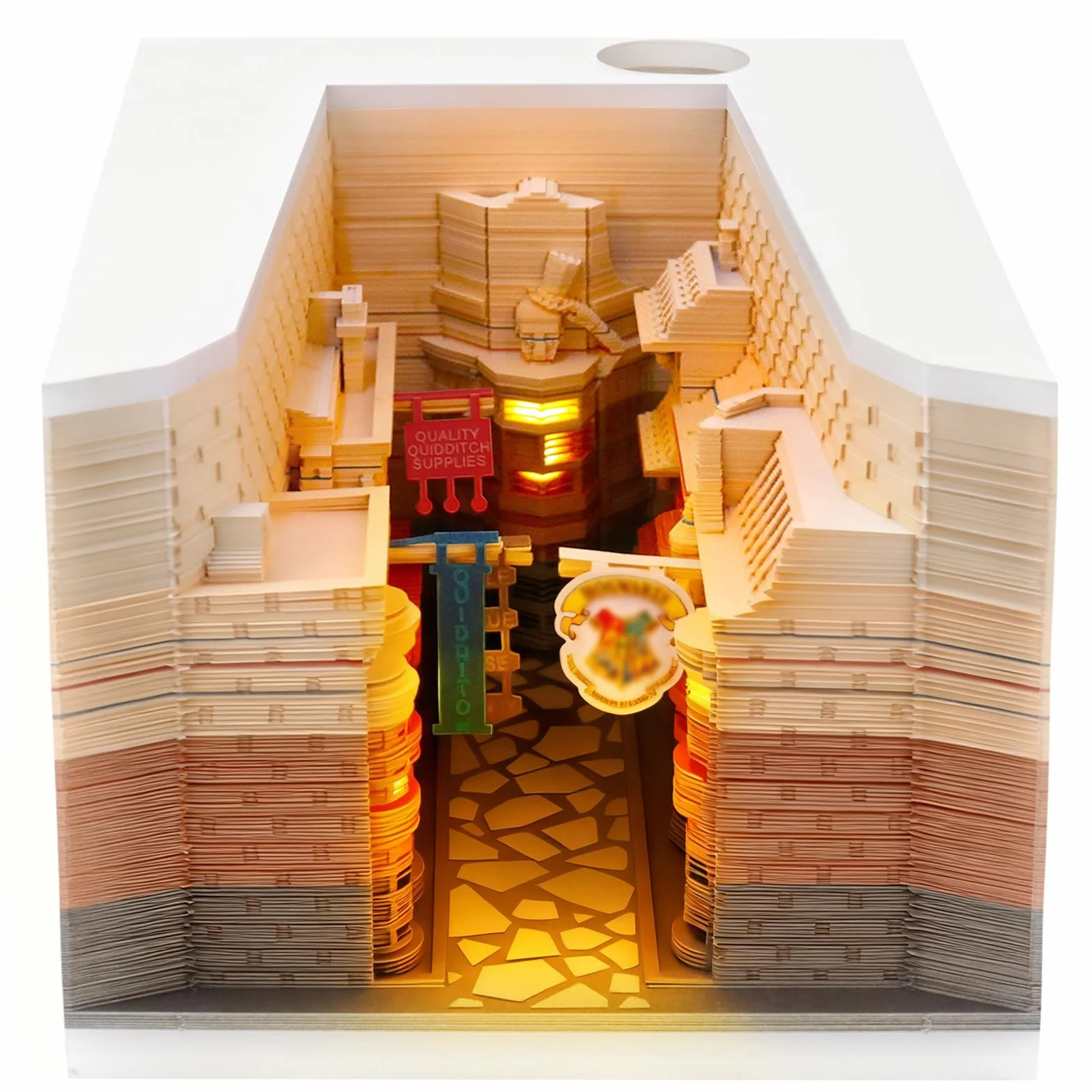 Notatnik 3D, kalendarz 3D 2026, kalendarz biurkowy 3D ze światłem LED, kalendarze na biurko, notatnik, podkładka do samodzielnego wykonania, dekoracja artystyczna do szkoły, domu (aleja ukośna)