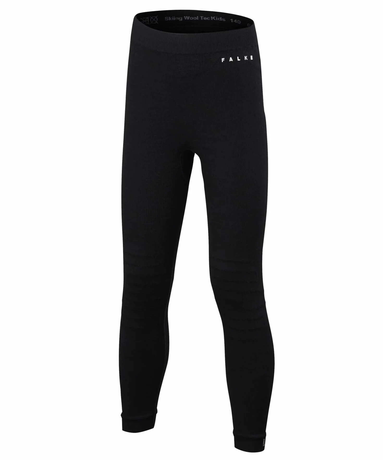 FALKE Wool-tech Long K Ti Wełna Materiał Funkcjonalny Szybkoschnące Ciepłe - Warstwa podstawowa (dół) Uniseks - dzieci
