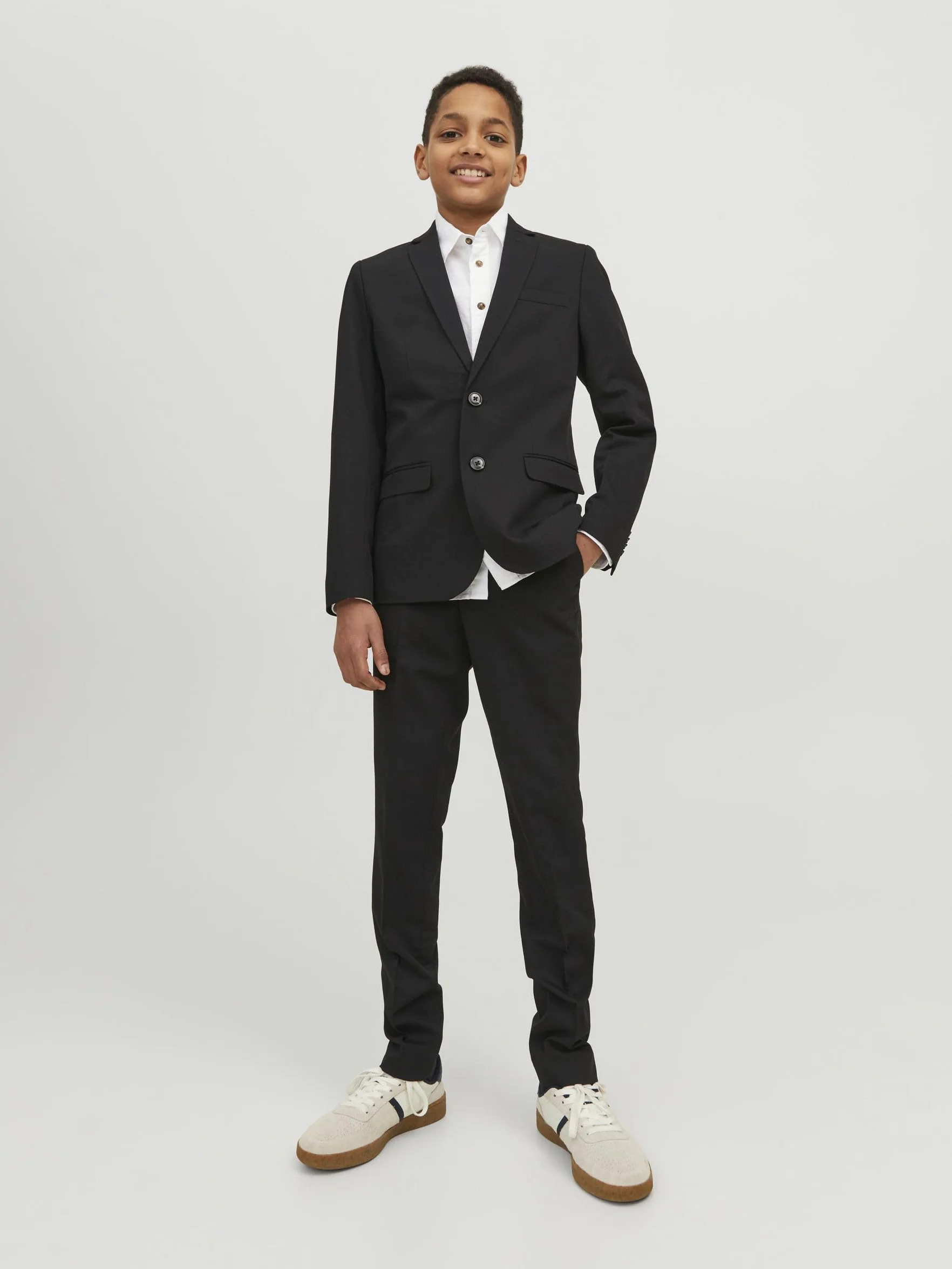 JACK & JONES Jprsolar Suit Noos Jnr męski (2 sztuki), czarny, 170