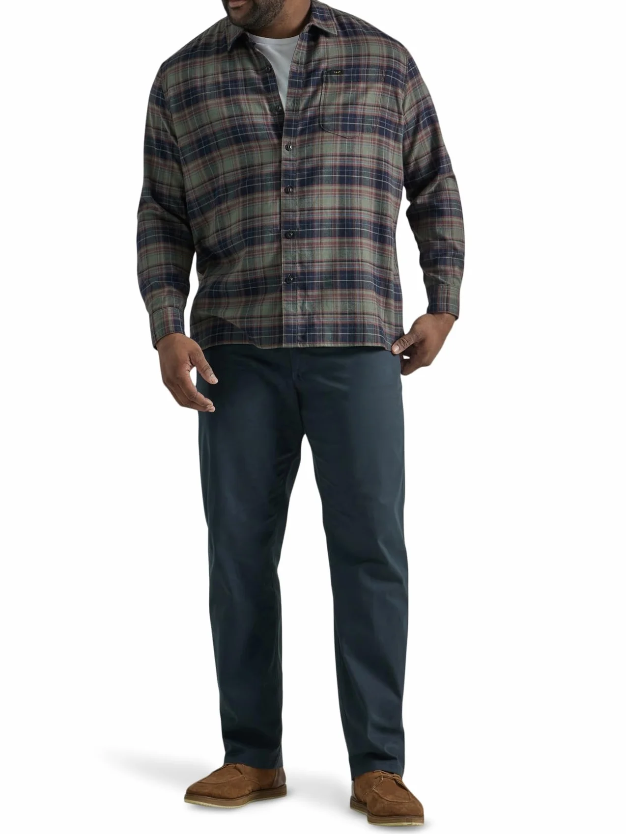 Lee Męskie spodnie Big & High Performance Series Extreme Comfort