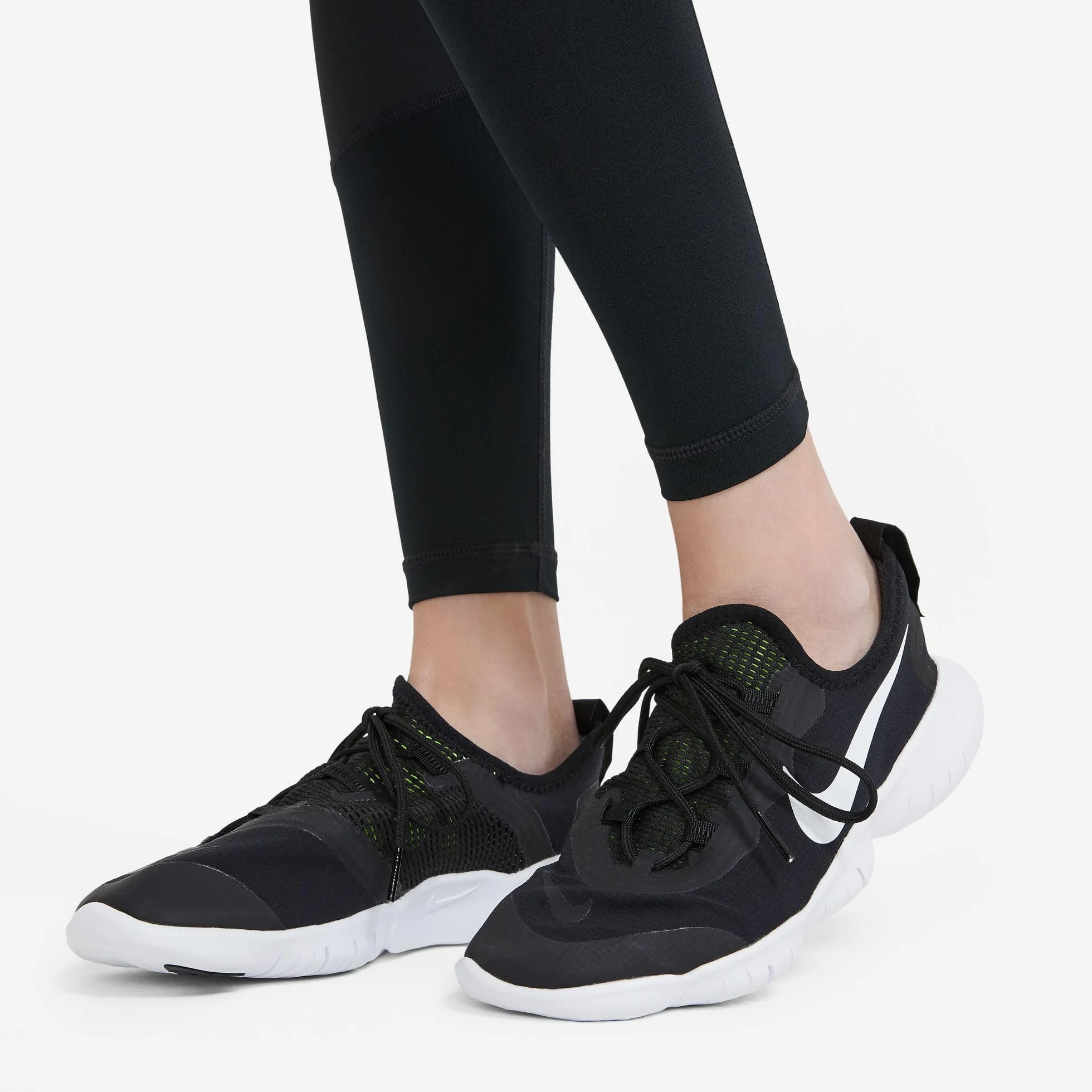 Nike Np Leginsy Czarny/Biały 164