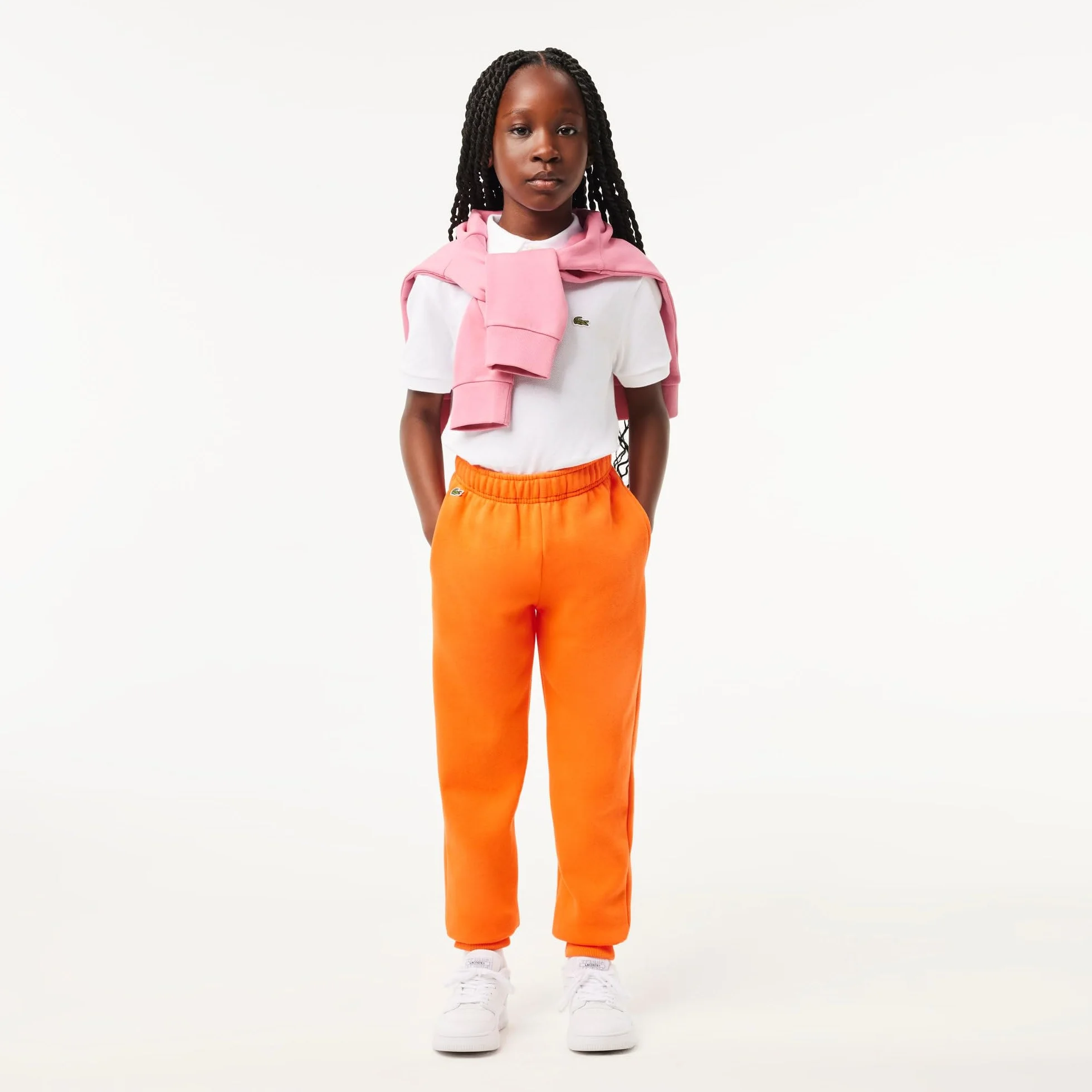 Lacoste Pj2909 Koszulka polo Chłopcy, Blanc, 4 lat
