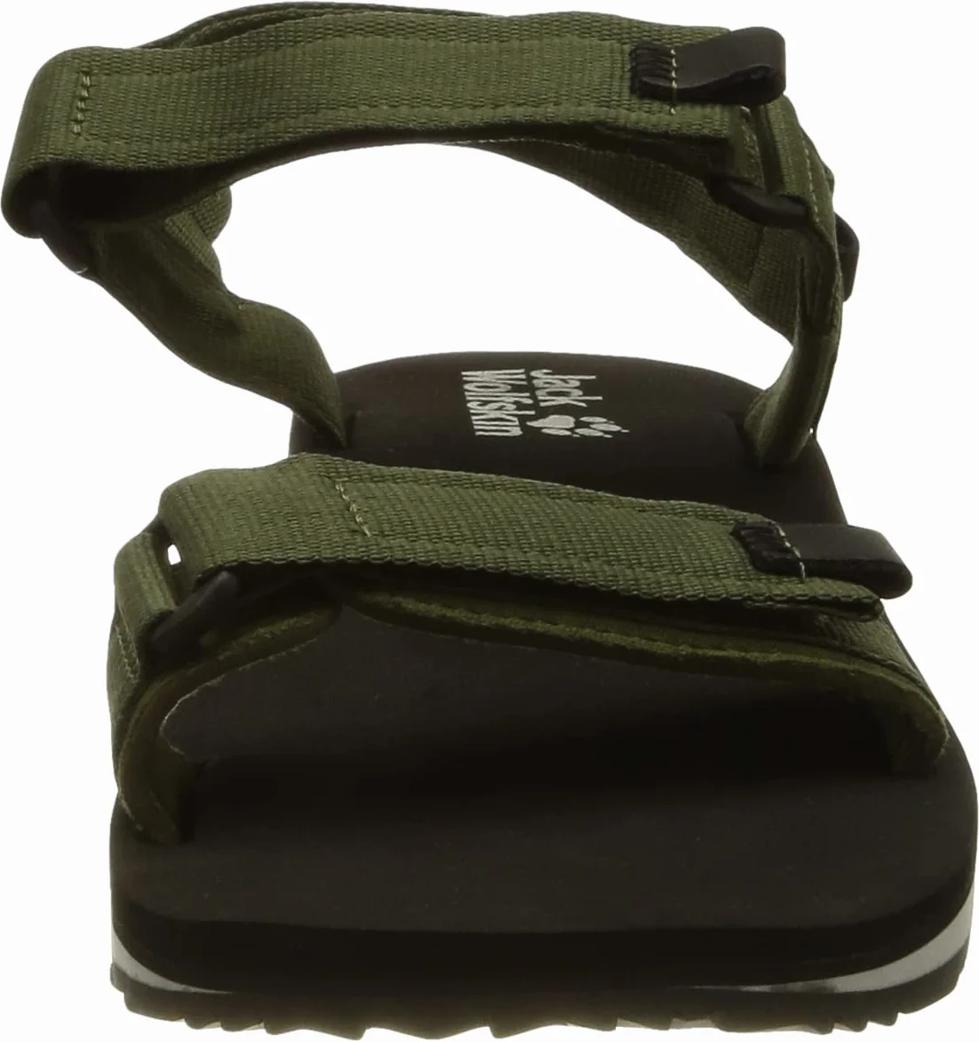 Jack Wolfskin Męskie Sandały Outfresh M, Czarny Khaki, 42.5 Eu