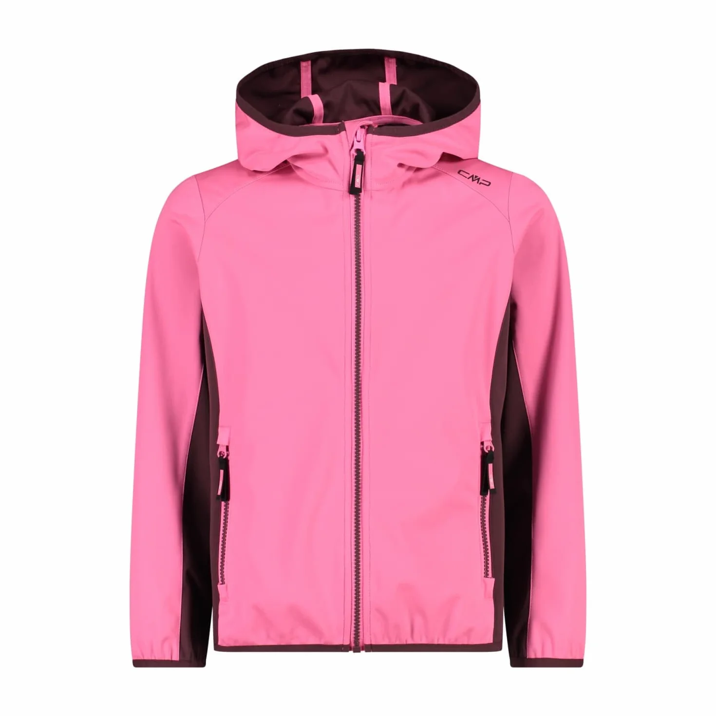 CMP Kurtka Uniseks - dzieci Lekka Kurtka Softshell Dla Dzieci Z Stałym Kapturem