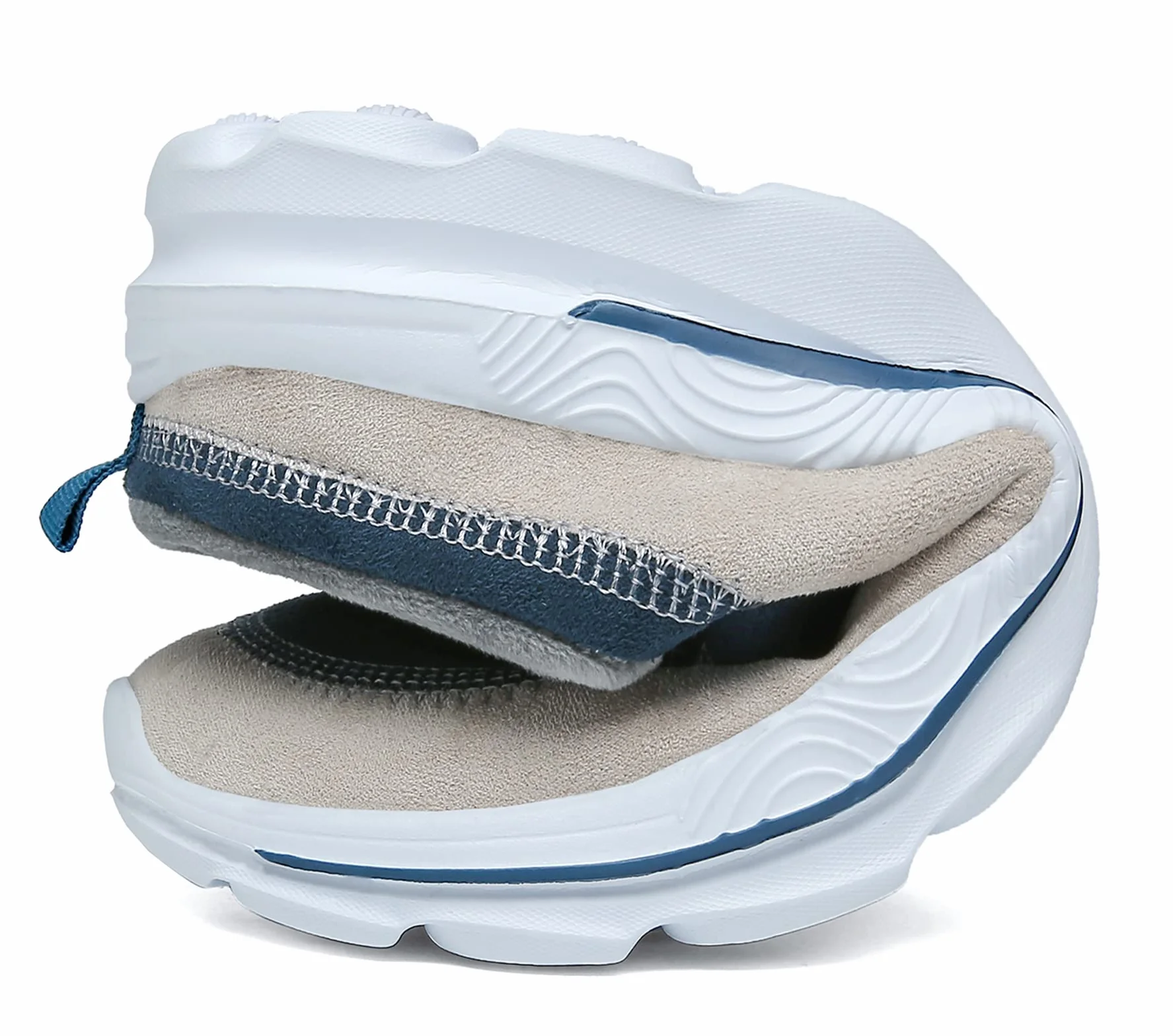 Damskie męskie buty typu slip On Garten Clogs ciepłe buty rekreacyjne lekkie sneakersy antypoślizgowe buty do fitnessu outdoor Low-Top buty do chodzenia 36-47EU