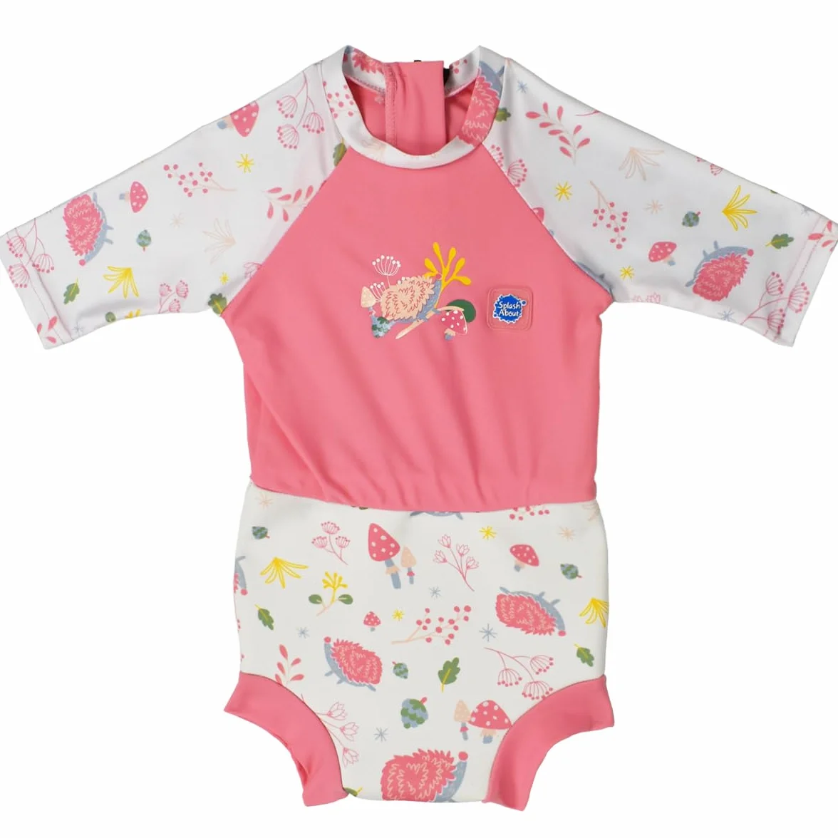 Splash About Happy Prendisole Pannolino da Nuoto per Neonati e Bambini, Passeggiata nel bos, 6-14 MESI Unisex-Bimbi