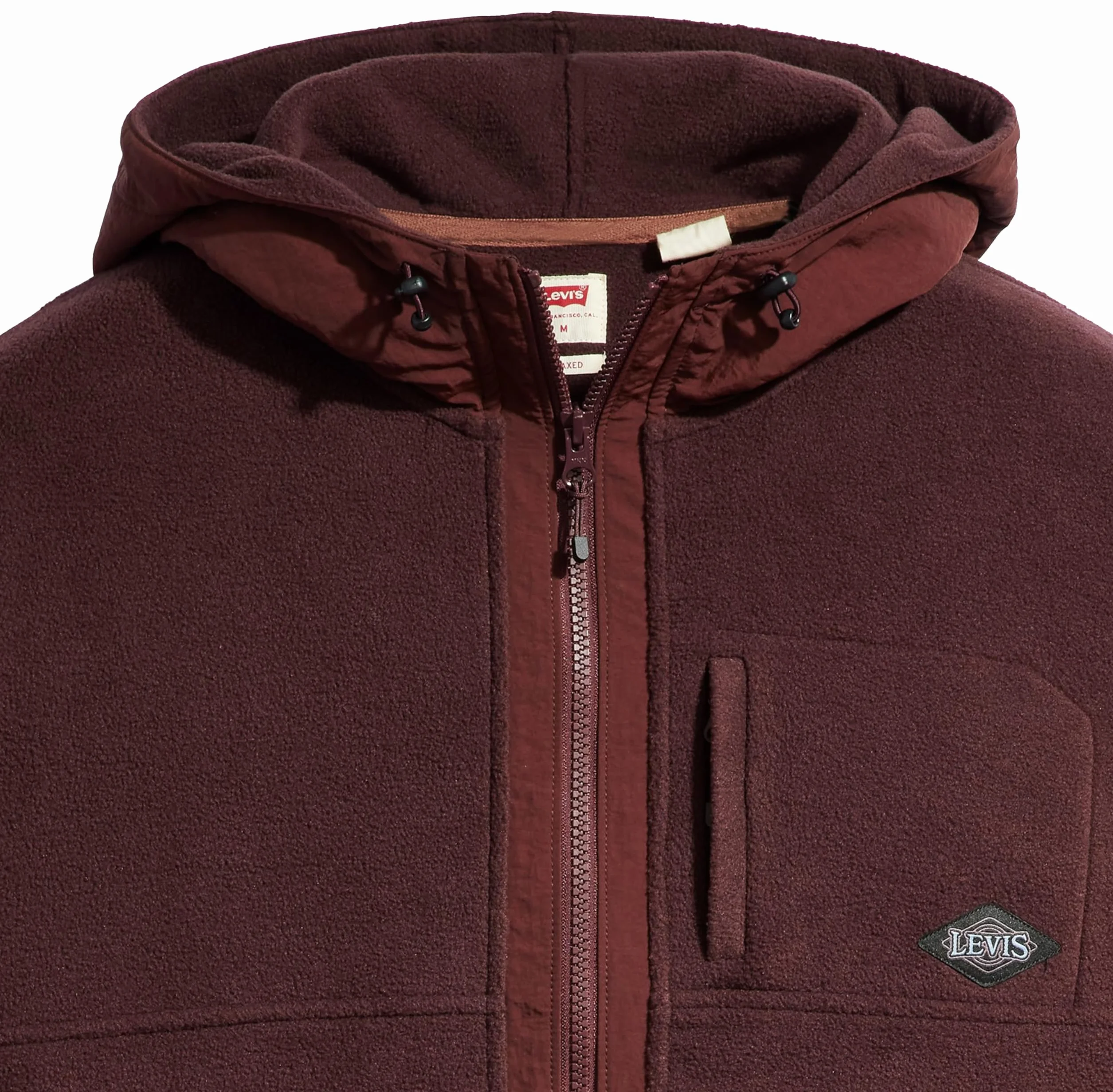 Levi's ORBIT ZIP REDS Mężczyźni Orbit Half Zip Reds