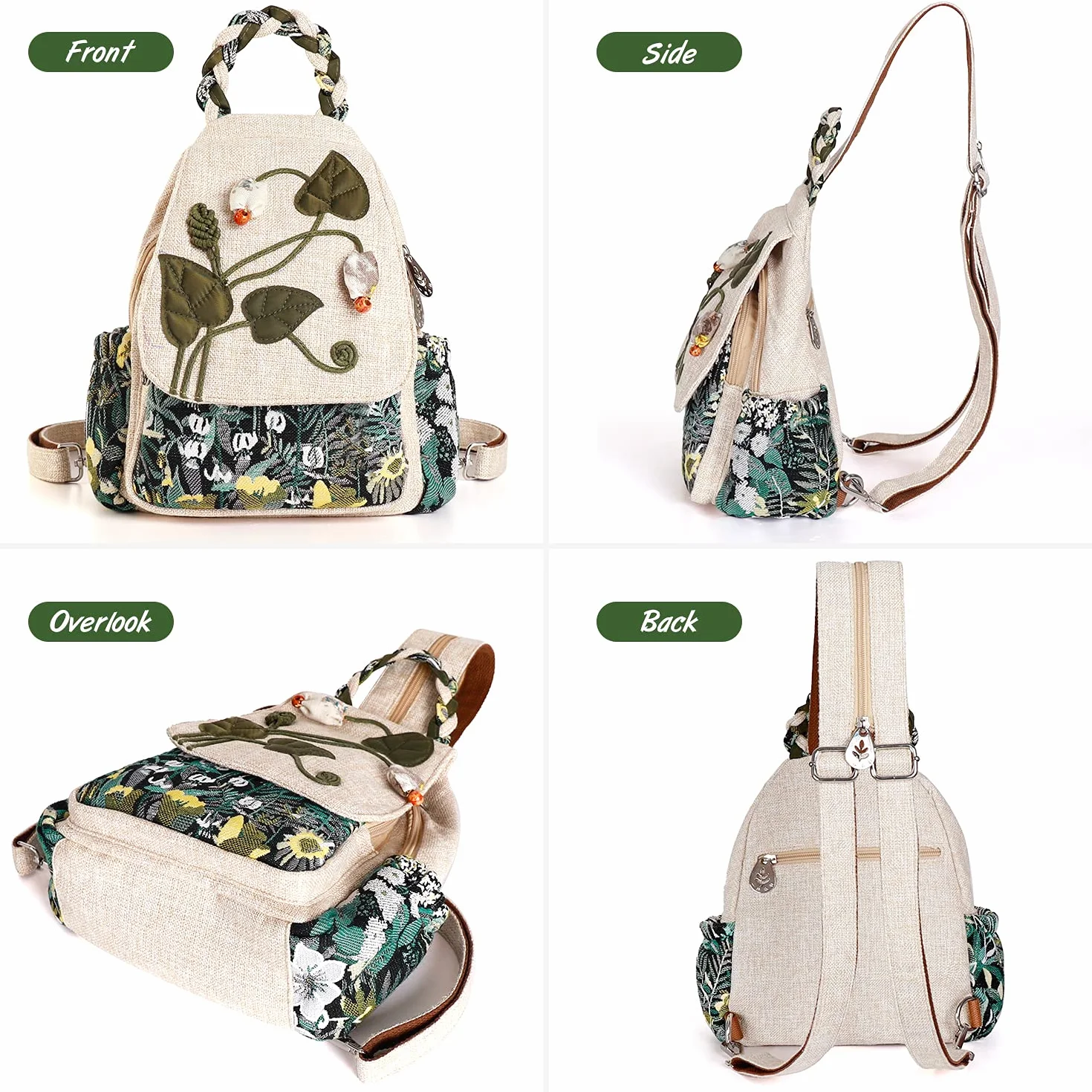 AULUDA Plecak Kobiety Al-0101 (1 w zestawie)