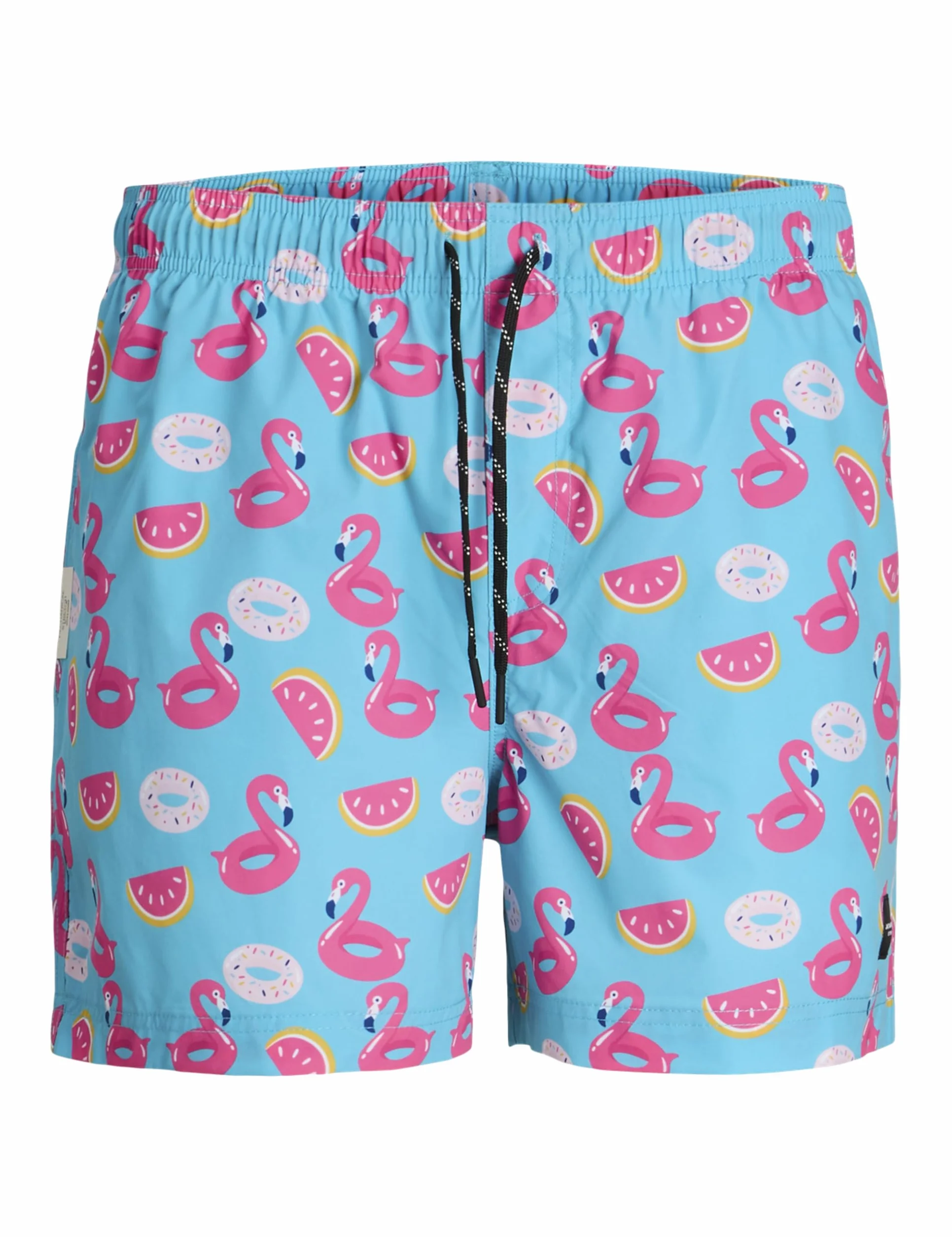 JACK & JONES Jpstmaui Jjswim Novelty Aop AKM Pls męskie, niebieski (Scuba Blue), 46