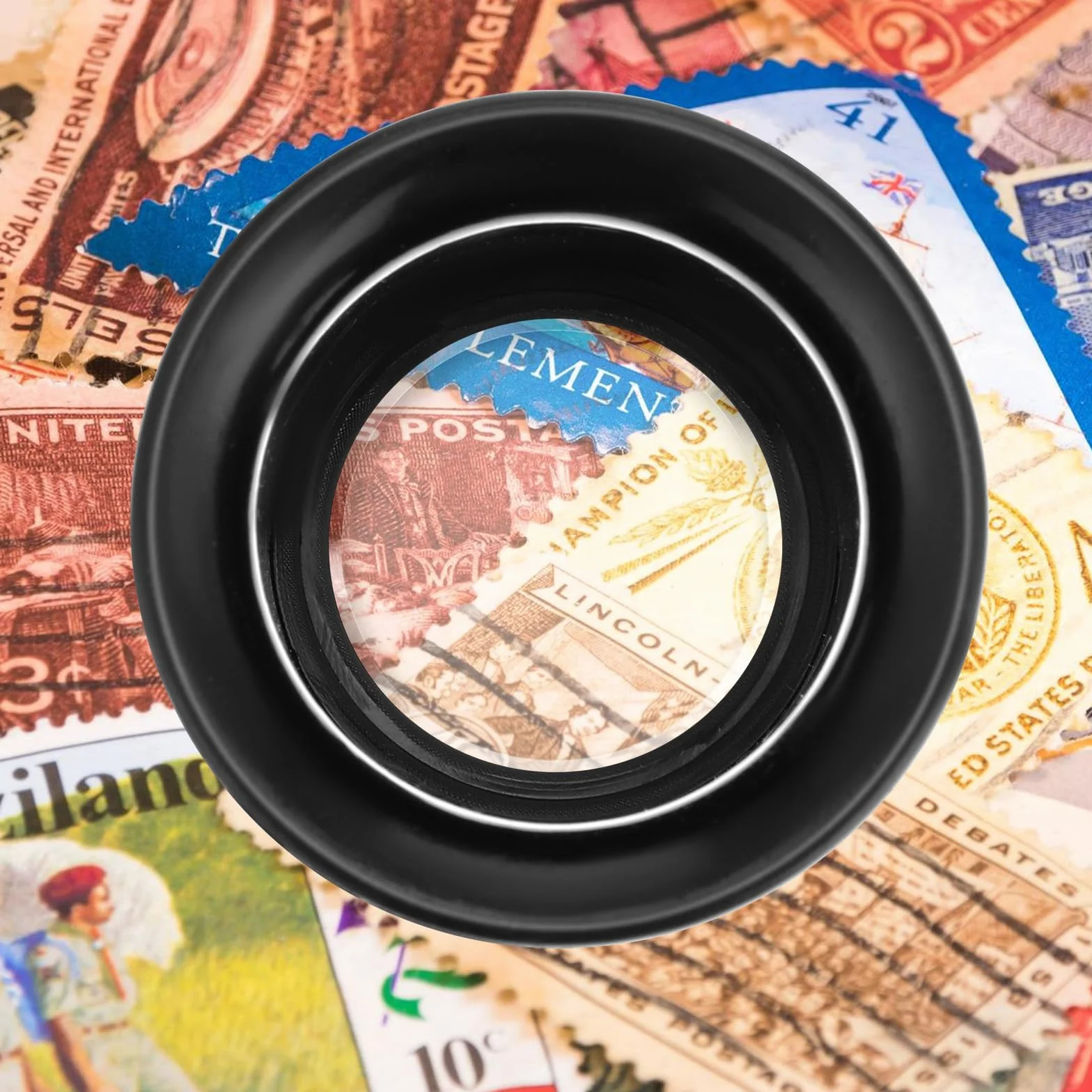 4 sztuki lupa jubilerska zegarmistrzowska 5x/10x/15x/20x lupa do biżuterii, kamieni szlachetnych, monet, diamentów, znaczków, zegarków, hobby, elektryka, szycia, szkło powiększające, szkło z pętelką