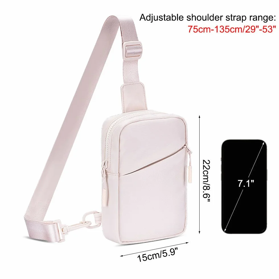DONGKER Torba na ramię, wodoodporne torby crossbody z regulowanym paskiem, oddychająca dla kobiet i mężczyzn, wędrówki, kemping, jazda na rowerze, podróże, sporty na świeżym powietrzu