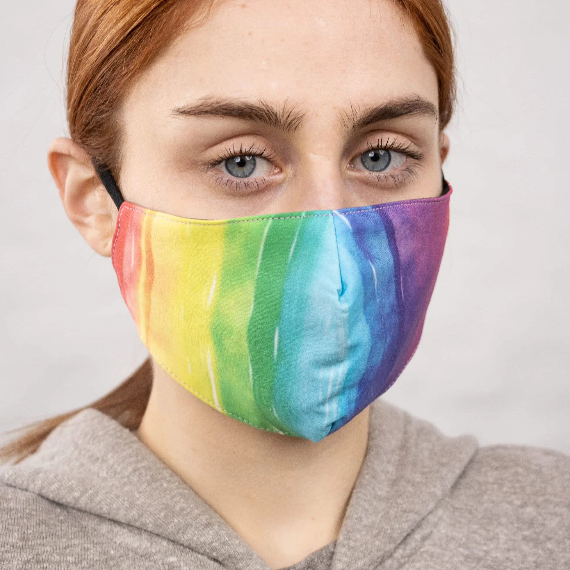 Myga Bamboo Pride tęczowa osłona twarzy - osłona maski na twarz
