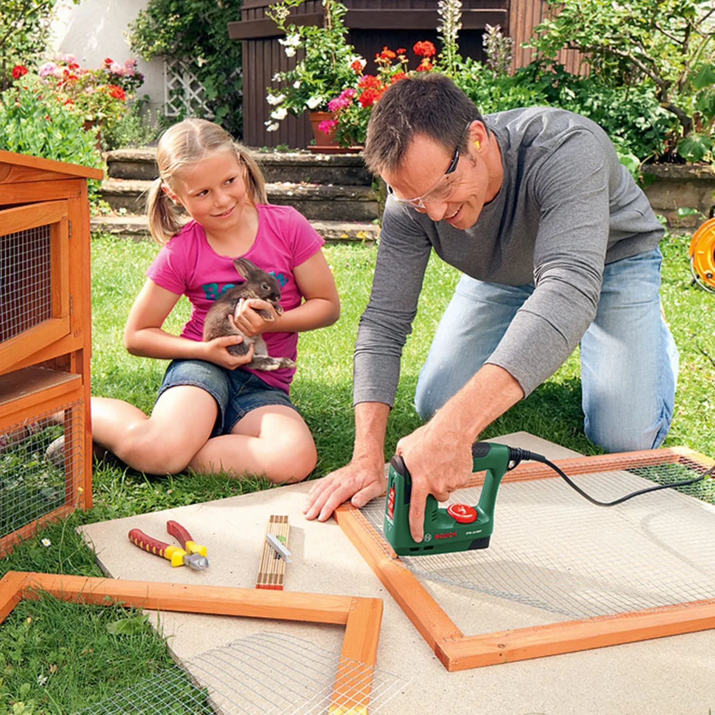 Bosch PTK 14 EDT Zszywacz Elektryczny, 1000 Zszywek, Zielony