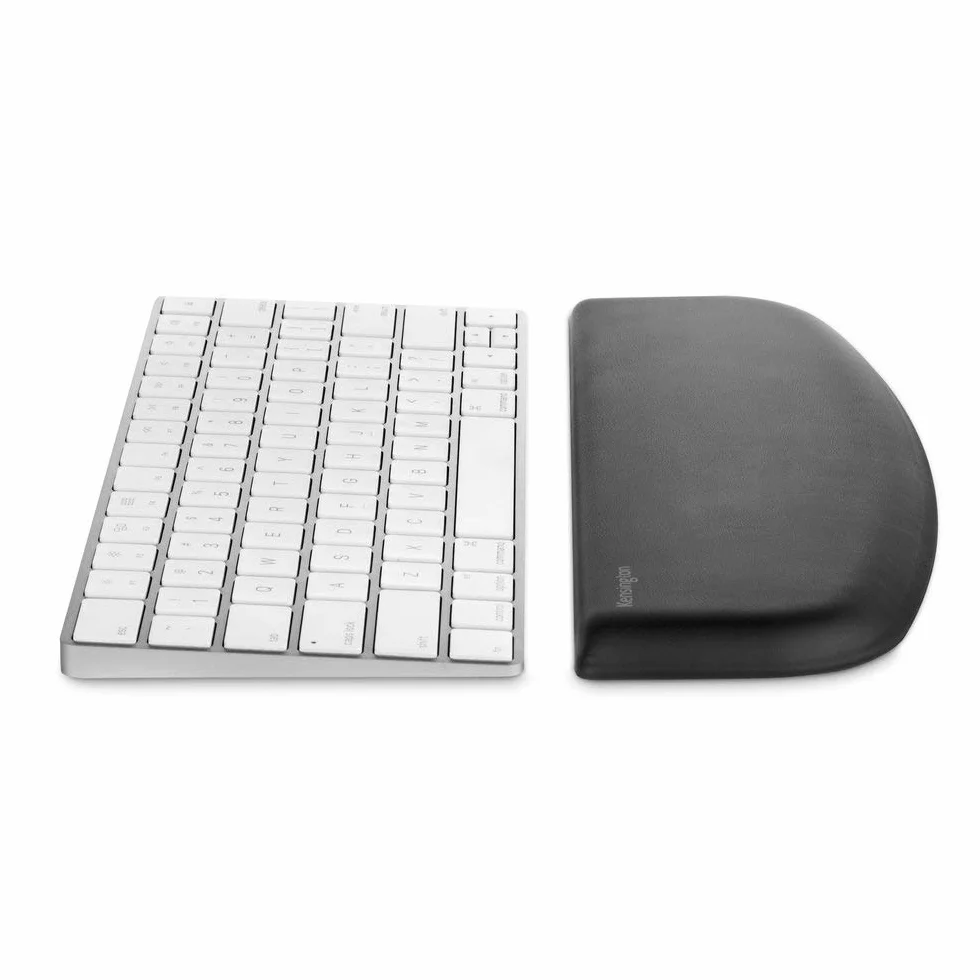 Kensington, Podkładka pod Nadgarstki ErgoSoft do Płaskiej, Kompaktowej Klawiatury, Czarna, Profesjonalny Design i Funkcjonalność, do MacBook, iMac, MS Surface i Komputerów PC (K52801EU)