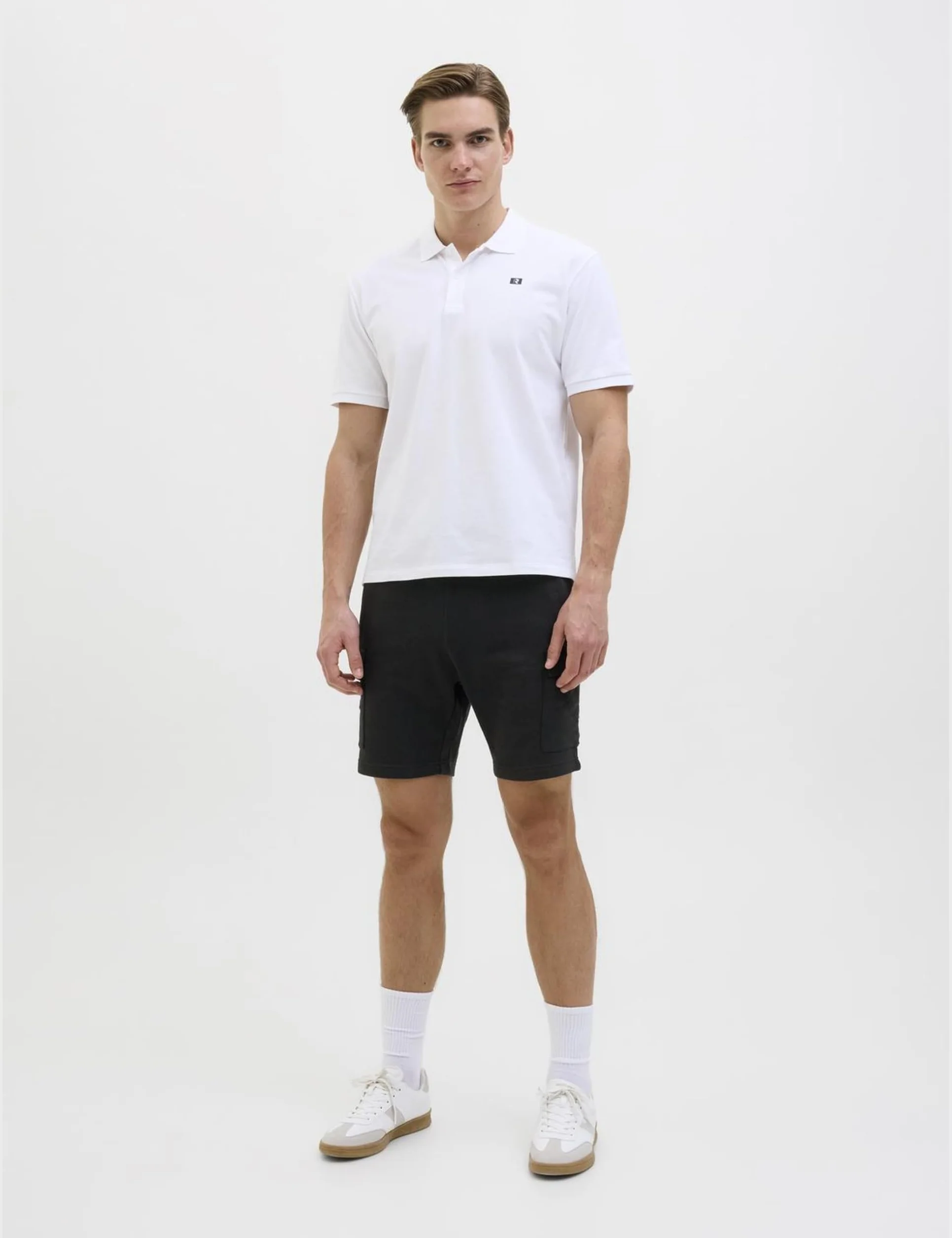 JJ REBEL Jrebgorm Reg Quest Cargo Sweat Shorts - Jrebgorm Reg Quest Cargo Sweat Shorts Mężczyźni