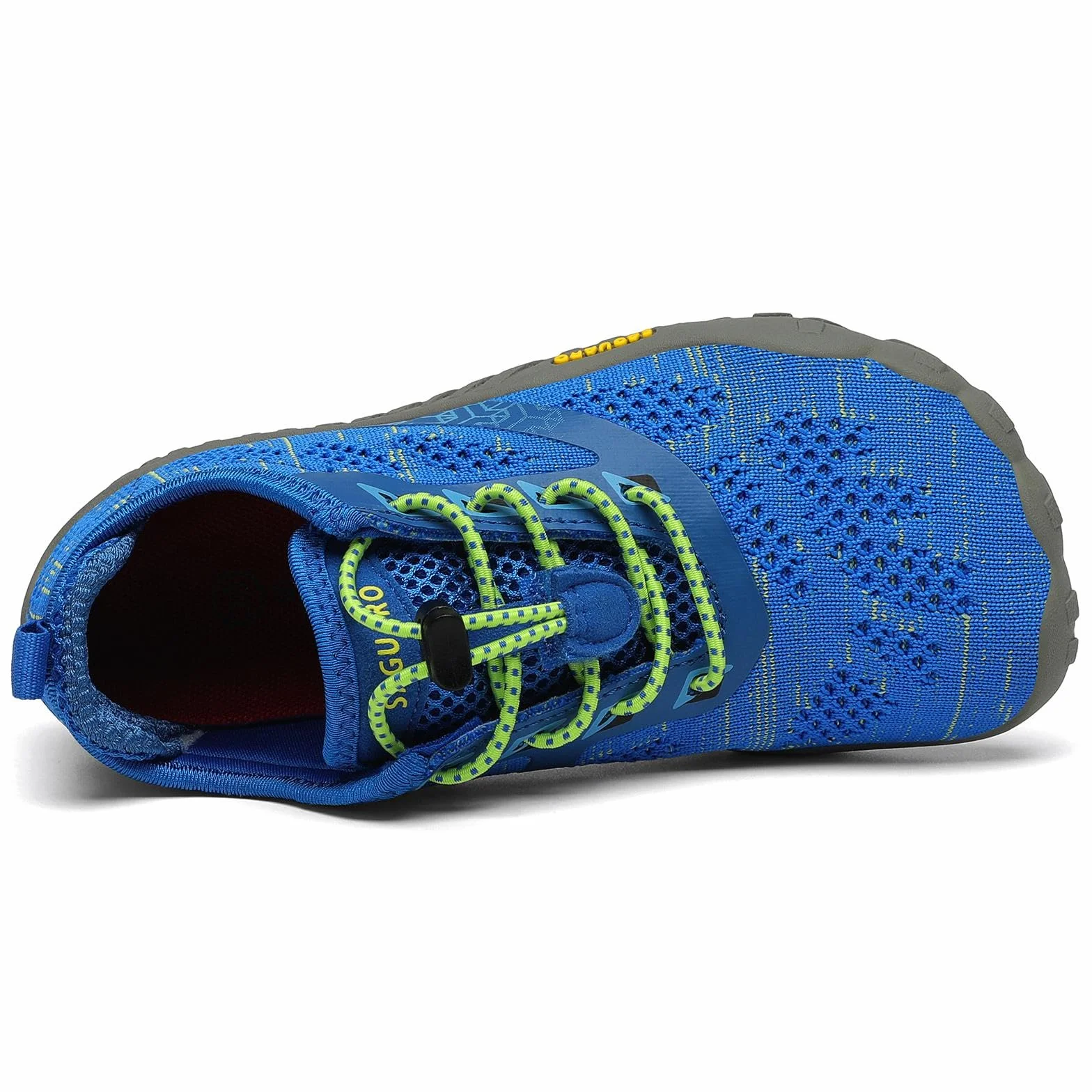 SAGUARO Dziecięce buty do noszenia bez skarpet, oddychające, antypoślizgowe, lekkie, miękkie buty sportowe, buty do biegania, rozmiary 24-36