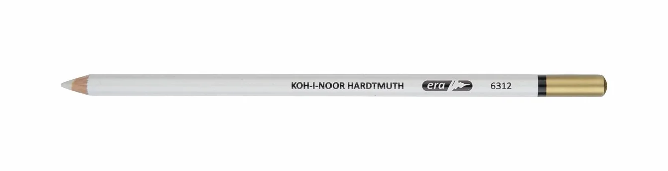 KOH-I-NOOR Miękki ołówek, biały