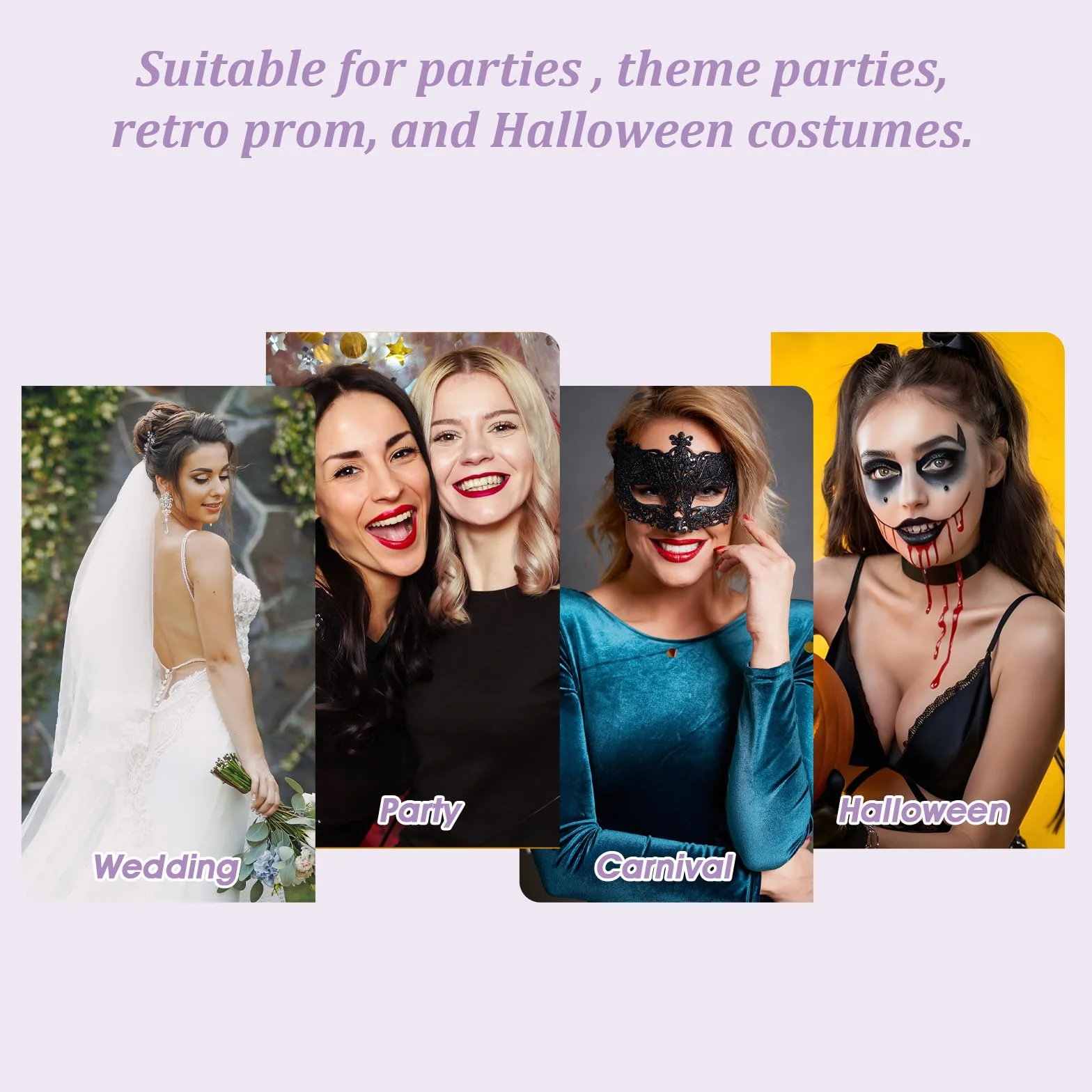 WLLHYF Damskie krótkie koronkowe rękawiczki eleganckie przyjęcie herbaciane Halloween krótkie rękawiczki bez palców na akcesoria do kostiumów ślubnych
