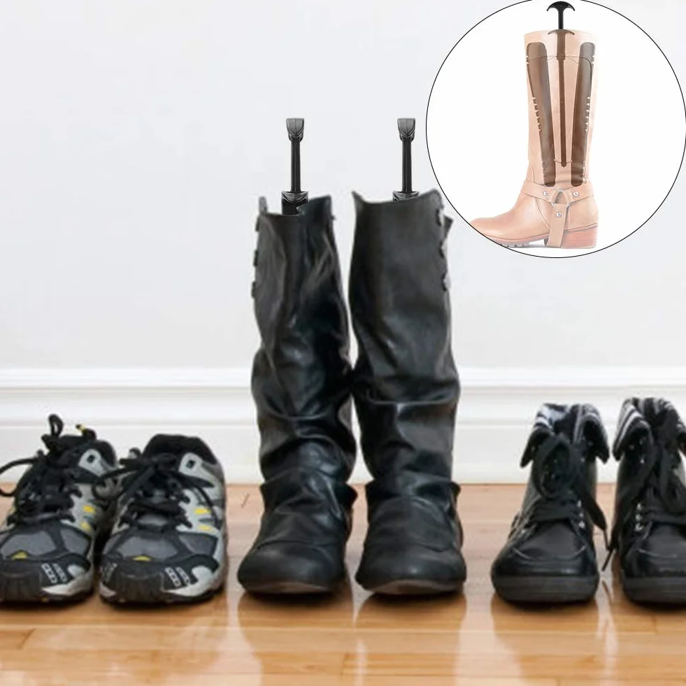 1 para Plastikowa, Buty Drzewo Shaper Buty Expander Nosze do Butów Nosze do Butów, Nosze do Butów, Boot z Hhandle