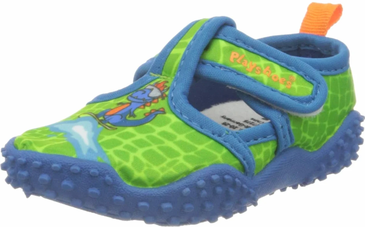 Playshoes Uniseks - dzieci Aqua-schuh DinoButy do biegania.