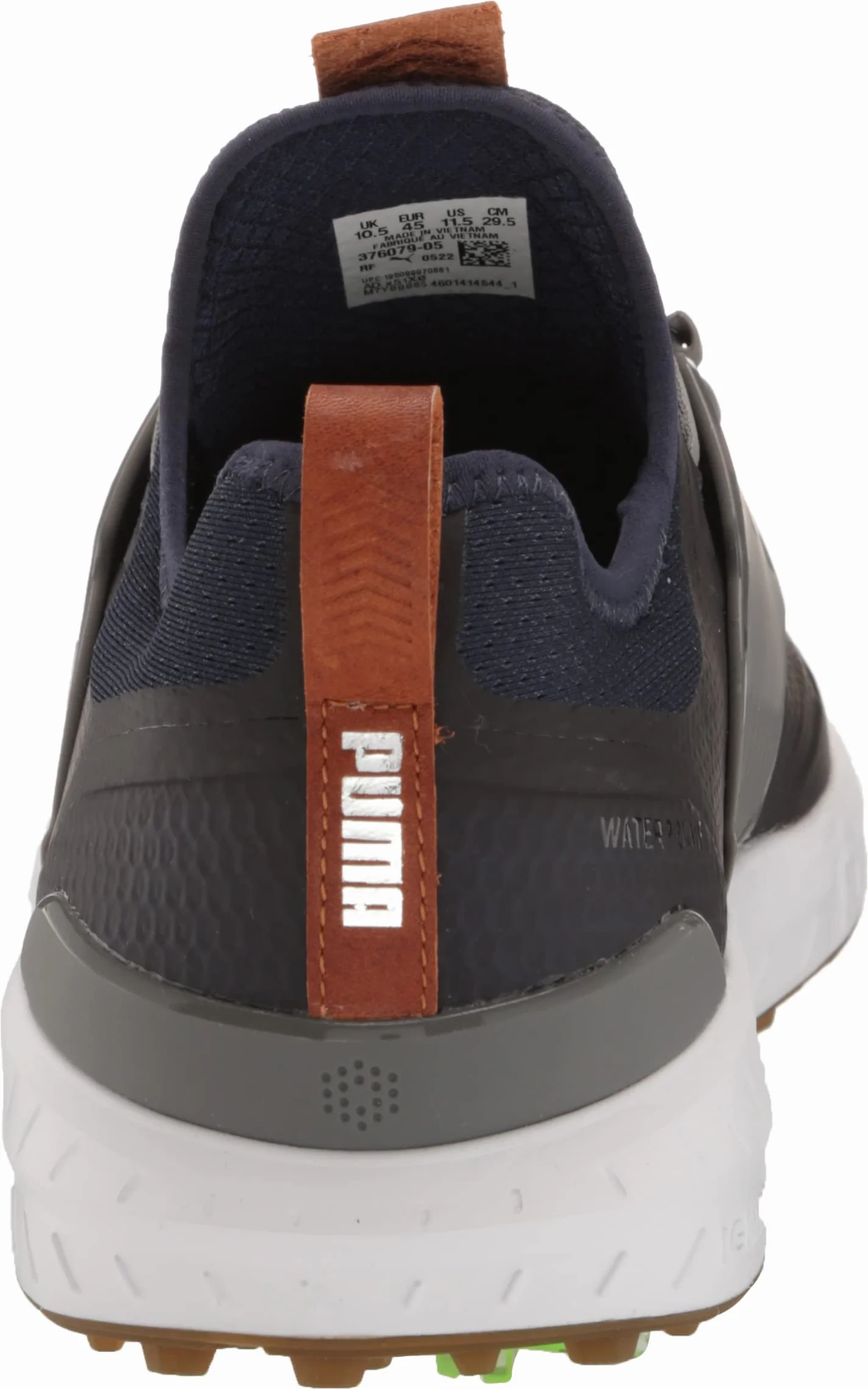 PUMA GOLF Ignite Articulate Disc męskie buty golfowe, Peacoat Puma Cichy odcień w kolorze srebrnym, 43 EU