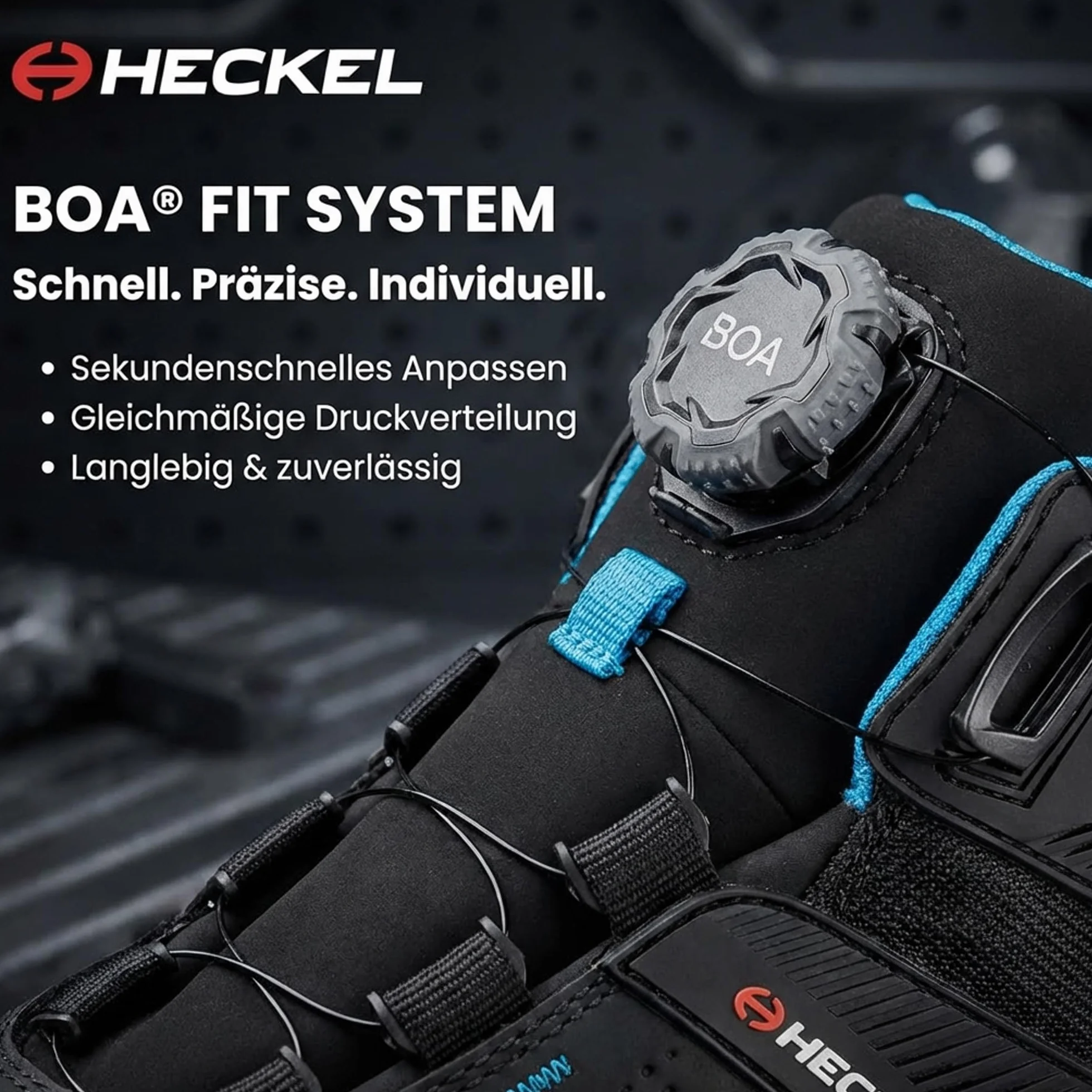 Heckel MACCROSSROAD 3.0 Buty ochronne - Z zamknięciem BOA